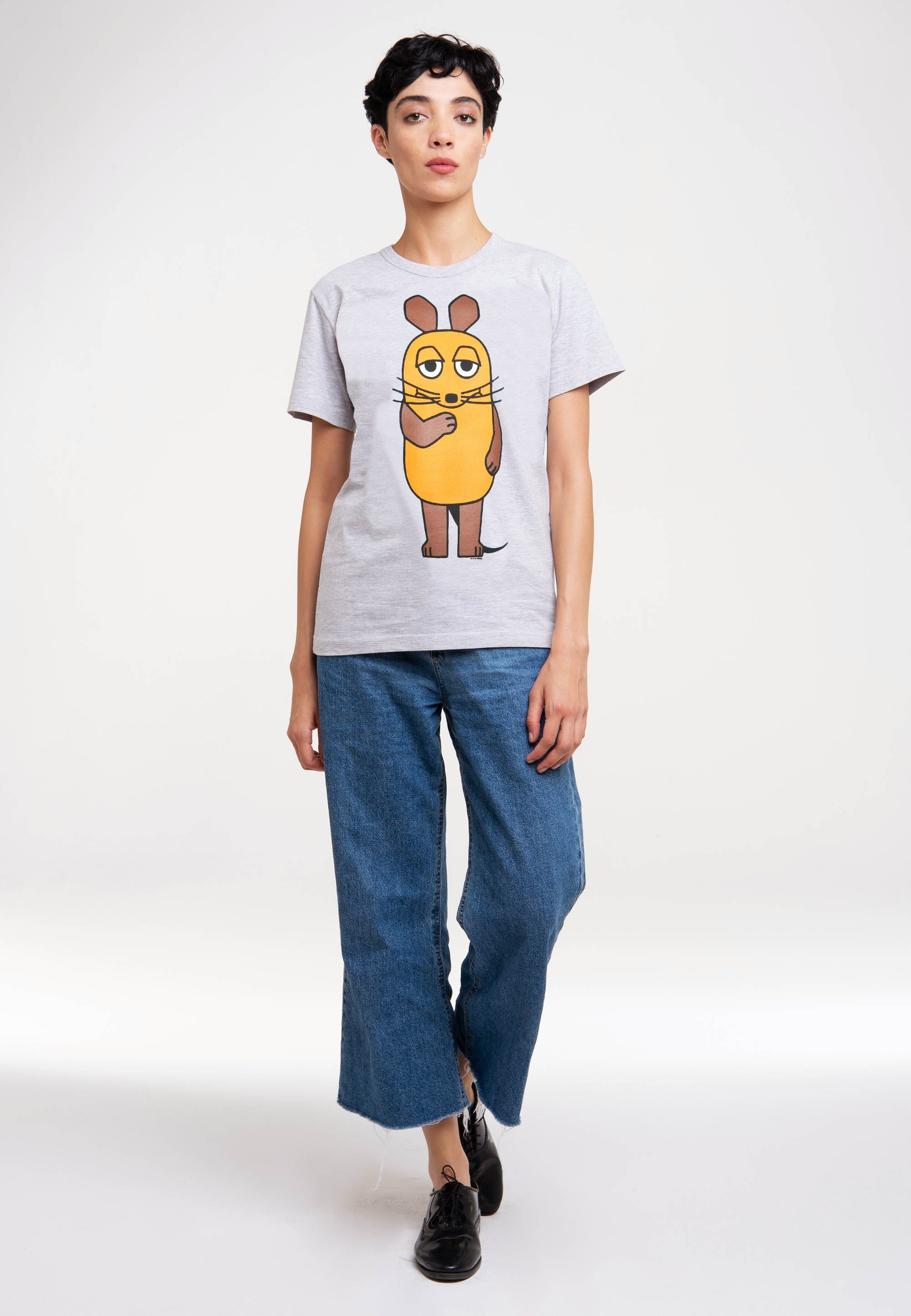 LOGOSHIRT T-Shirt Die Sendung mit der Maus mit lizenziertem Print