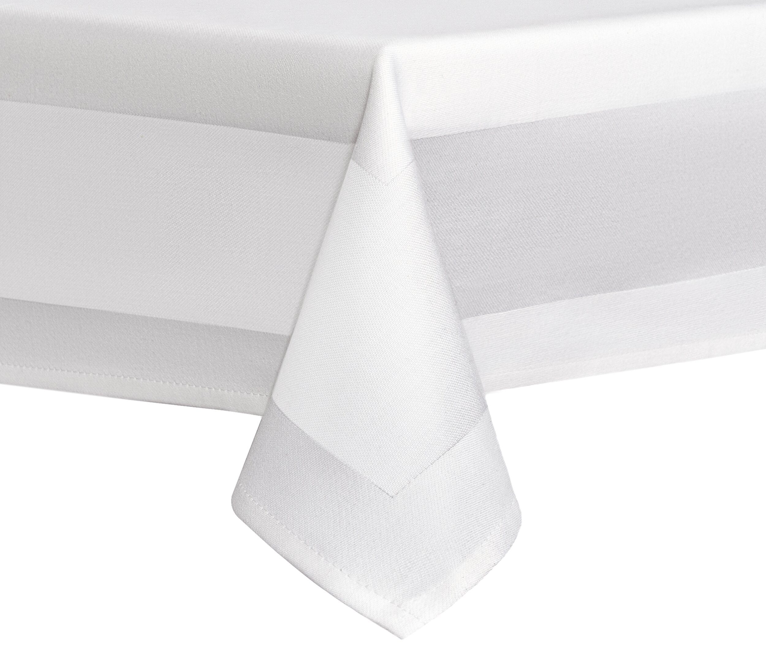 DecoHomeTextil Heimtextilmanufaktur Tischdecke 100% Baumwolle Damast günstig online kaufen