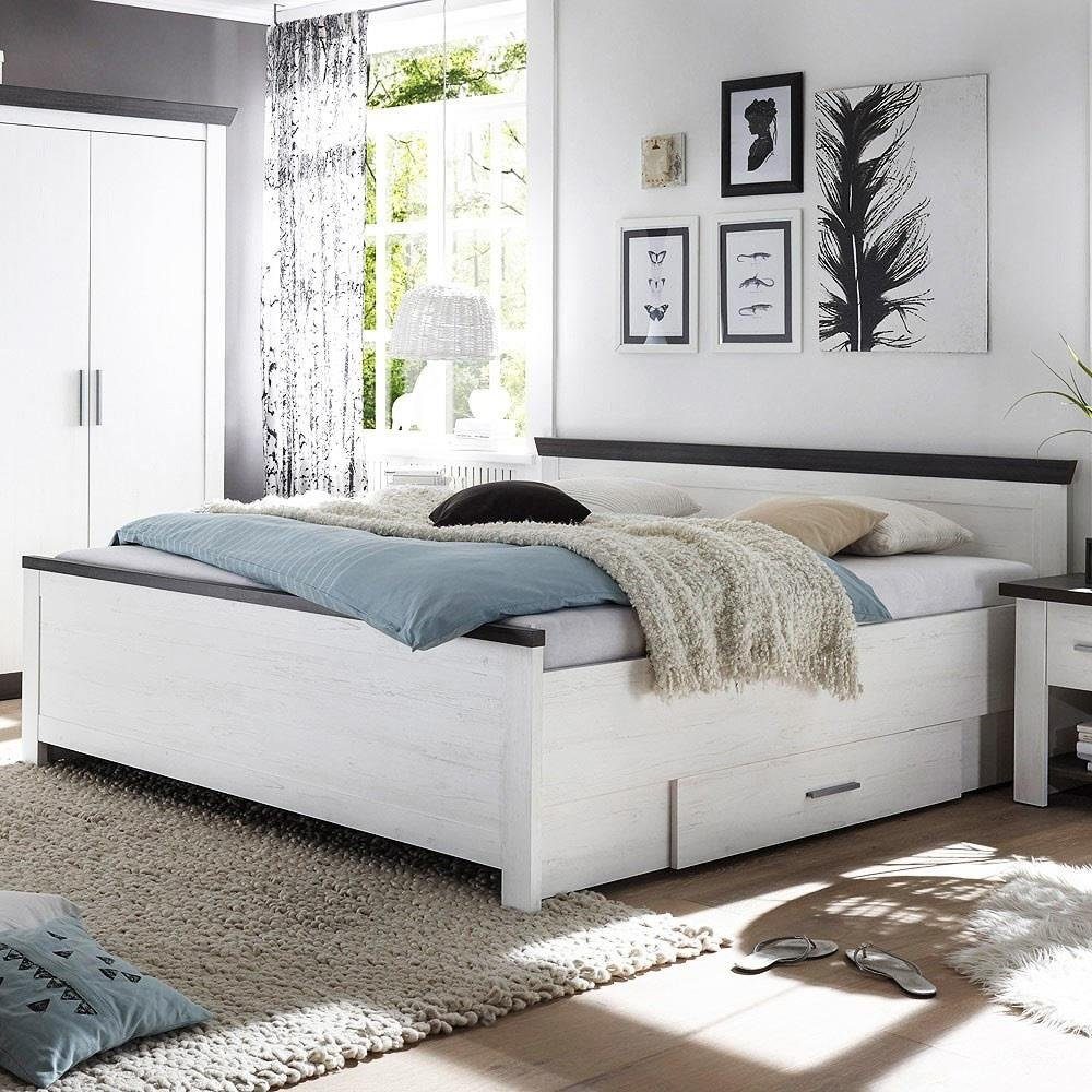 Weiße Landhausstil Betten 140x200 online kaufen | OTTO