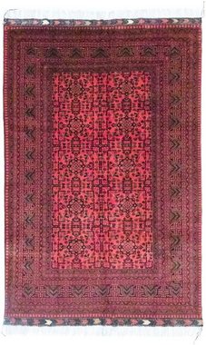 Wollteppich Khal Mohammadi Teppich handgeknüpft rosa, morgenland, rechteckig, Höhe: 8 mm