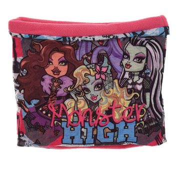 Monster High Schlupfmütze Monster High Girls 3tlg Set Kinder Mütze Wintermütze Handschuhe Loop Gr. 52 bis 54