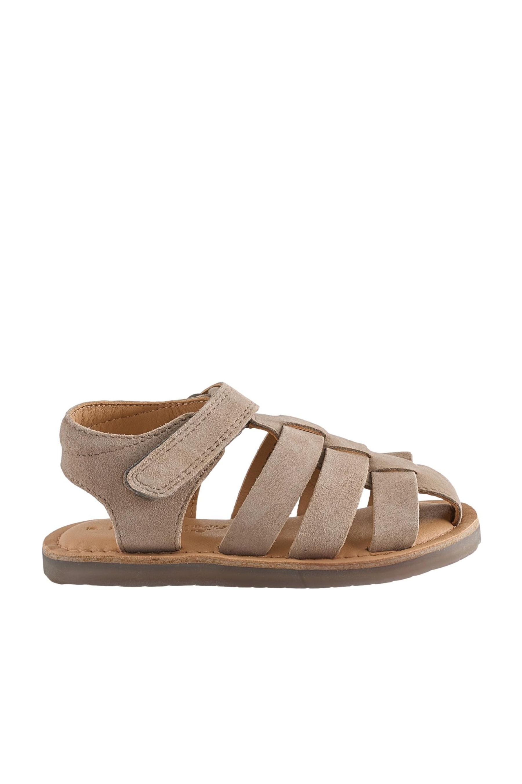 Fischersandalen aus Leder Sandale