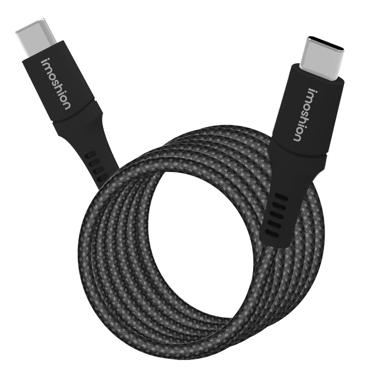 imoshion imoshion Magnetisches geflochtenes Kabel – USB-C auf USB-C – 1 Meter – USB-Kabel