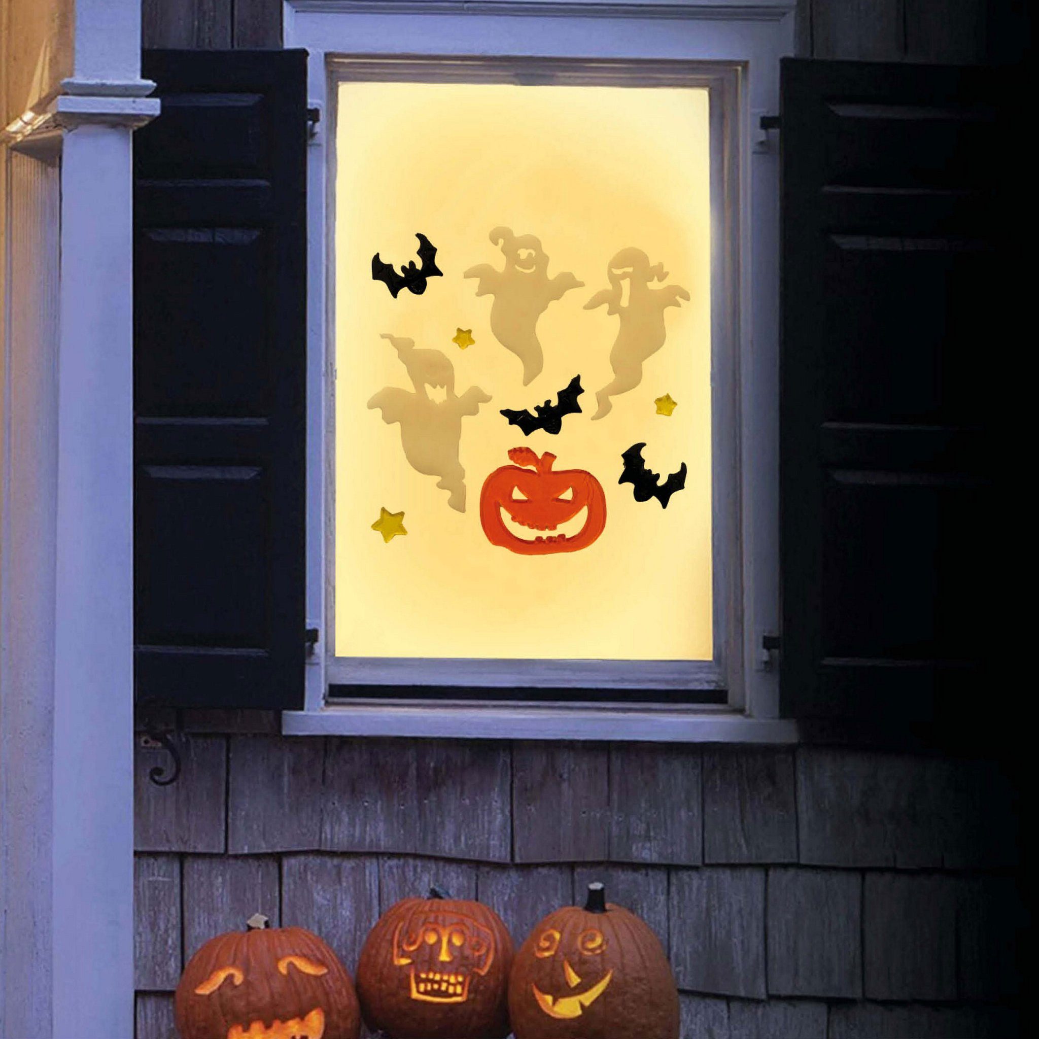 Metamorph Dekoobjekt Gruselgeister – Gel-Aufkleber - Halloween deko, Hallow günstig online kaufen