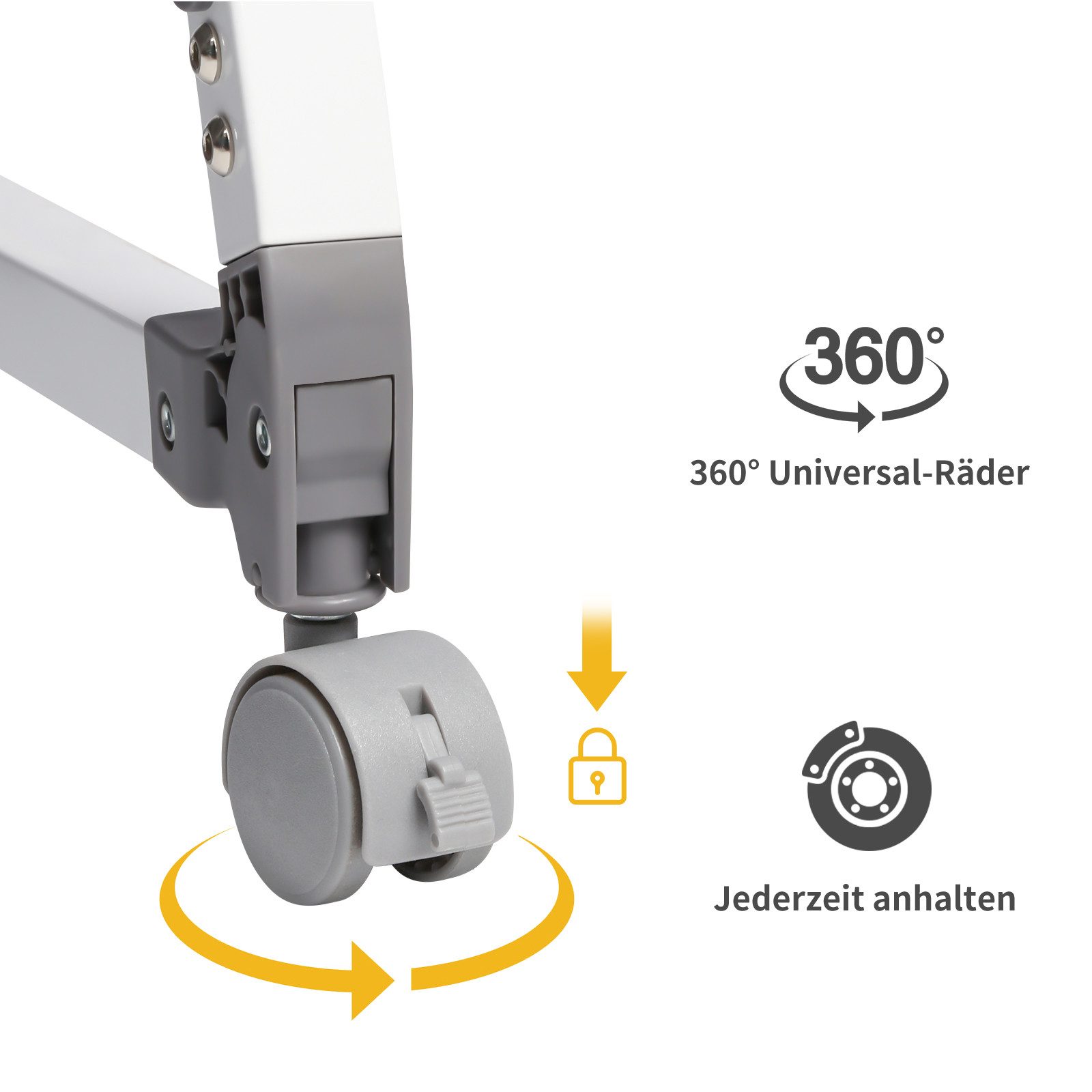 JEOBEST Beistellbett 3 in 1 Babybett, Schaukelmodus, mit atmungsaktivem Netz und Laken, mit Rollen Kinderbett, 6-Fach Höhenverstellung, Moskitonetz, Lagerung