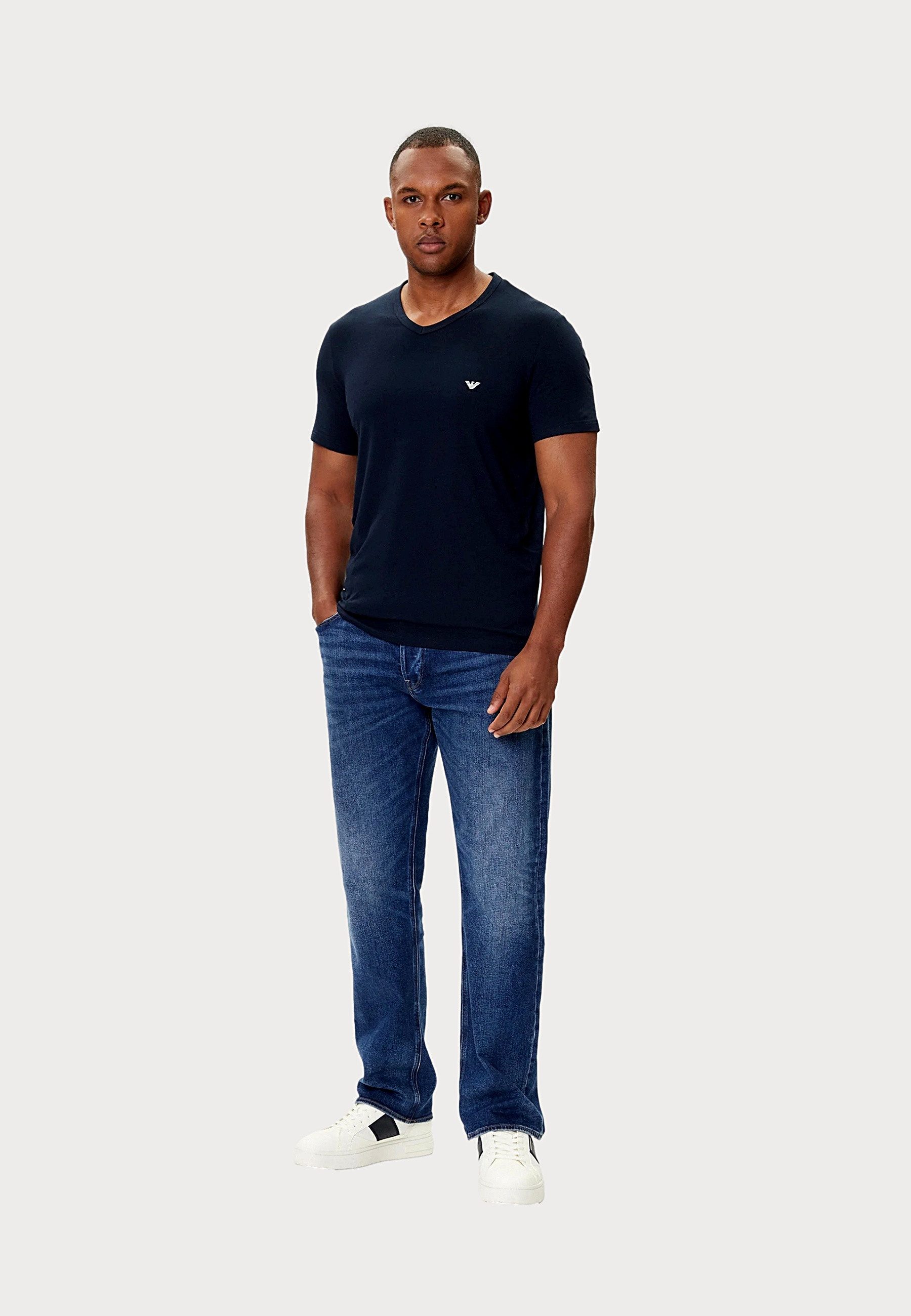 Emporio Armani T-Shirt T-Shirt 2-PACK V-NECK (2-tlg., 2)