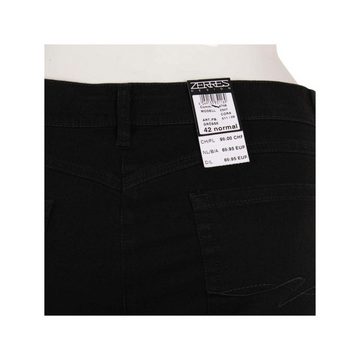 Zerres 5-Pocket-Jeans schwarz (1-tlg)