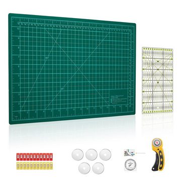 TLGREEN Schneideunterlage A3 Schneidematte Set, selbstheilend, Schneidematten inkl