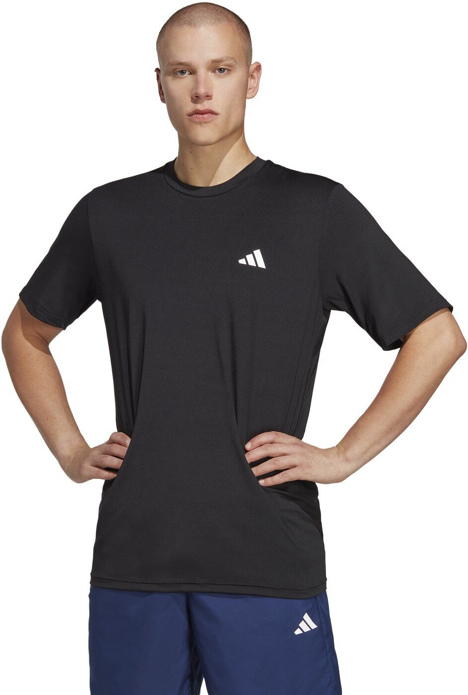 adidas Sportswear Funktionsshirt TR-ES STRETCH T BLACK/WHITE günstig online kaufen