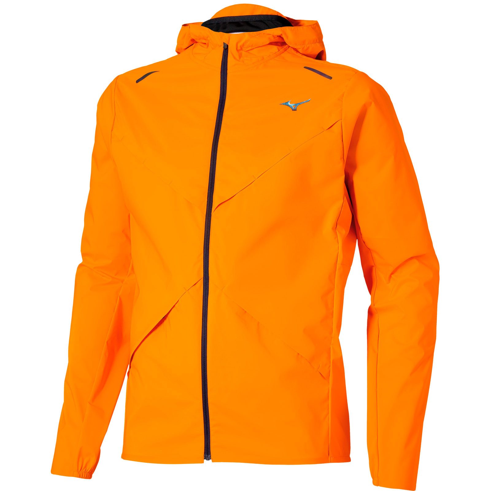 Mizuno Laufjacke Thermal Charge Hooded Jacket Men J2GEC502-51 Laufjacke mit vielen funktionellen Details
