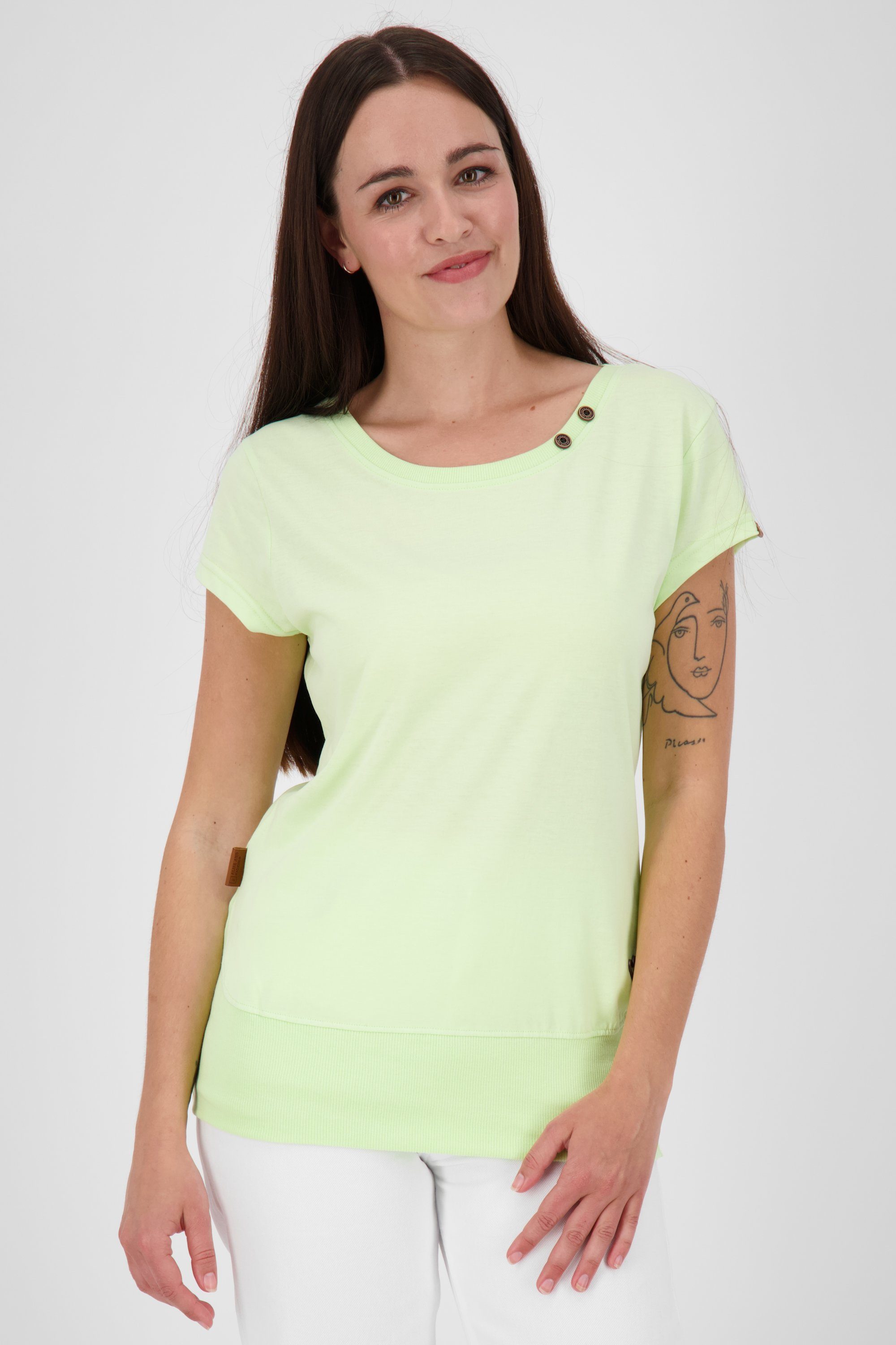 Alife & Kickin T-Shirt CocoAK A Shirt Damen T-Shirt lime | T-Shirts