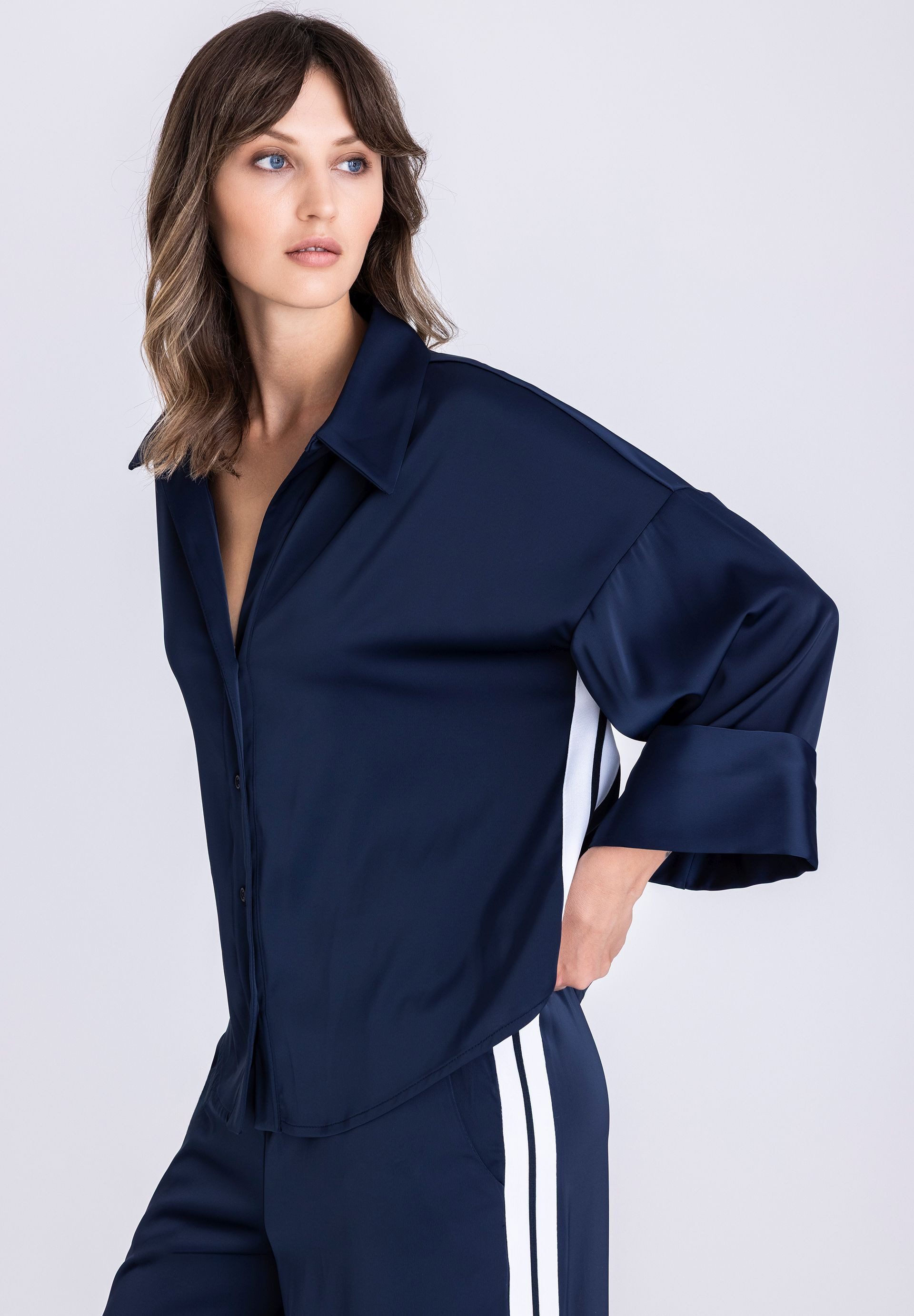 TUZZI Kurzblazer mit Satinfinish