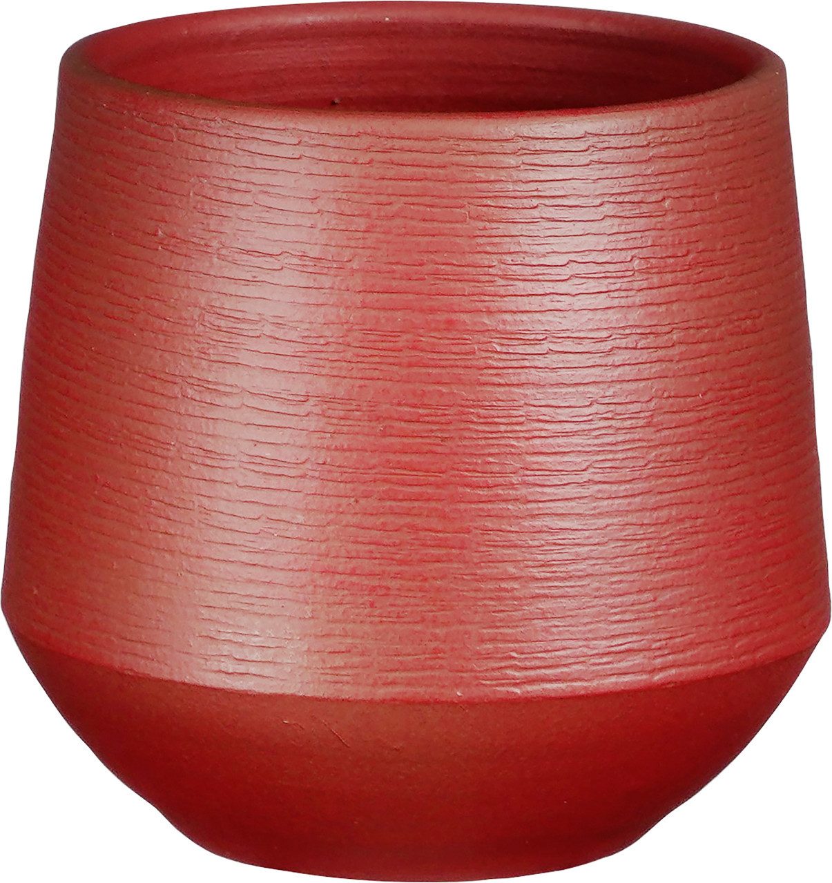 Mica Decorations Übertopf Mica Blumentopf dunkelrot günstig online kaufen