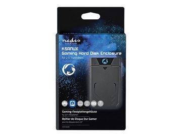 Nedis Festplatten-Gehäuse NEDIS Festplattengehäuse 2,5 Zoll SATA II-Verbindung USB 3.1 USB Ty...