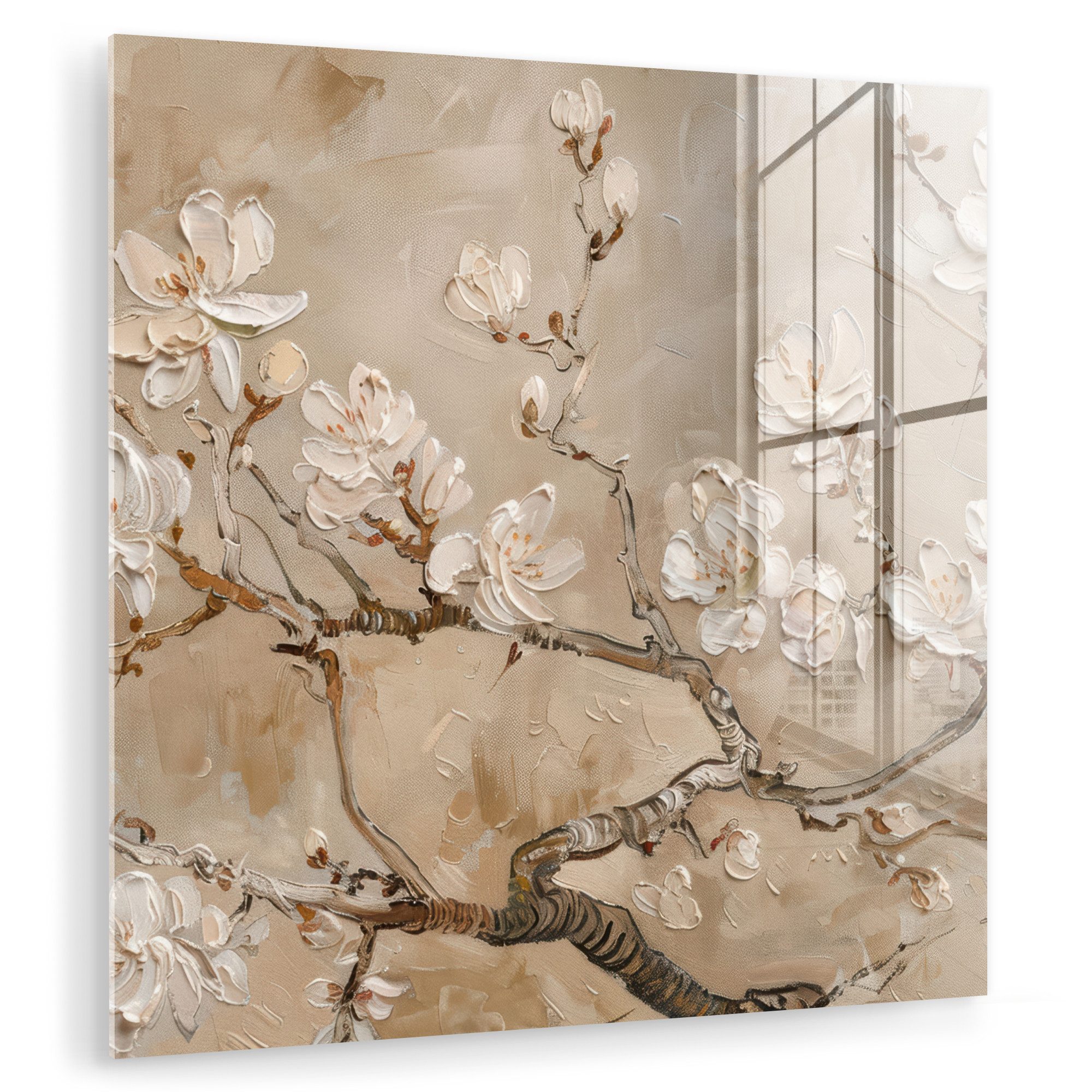 MuchoWow Acrylglasbild Blumen - Modern - günstig online kaufen