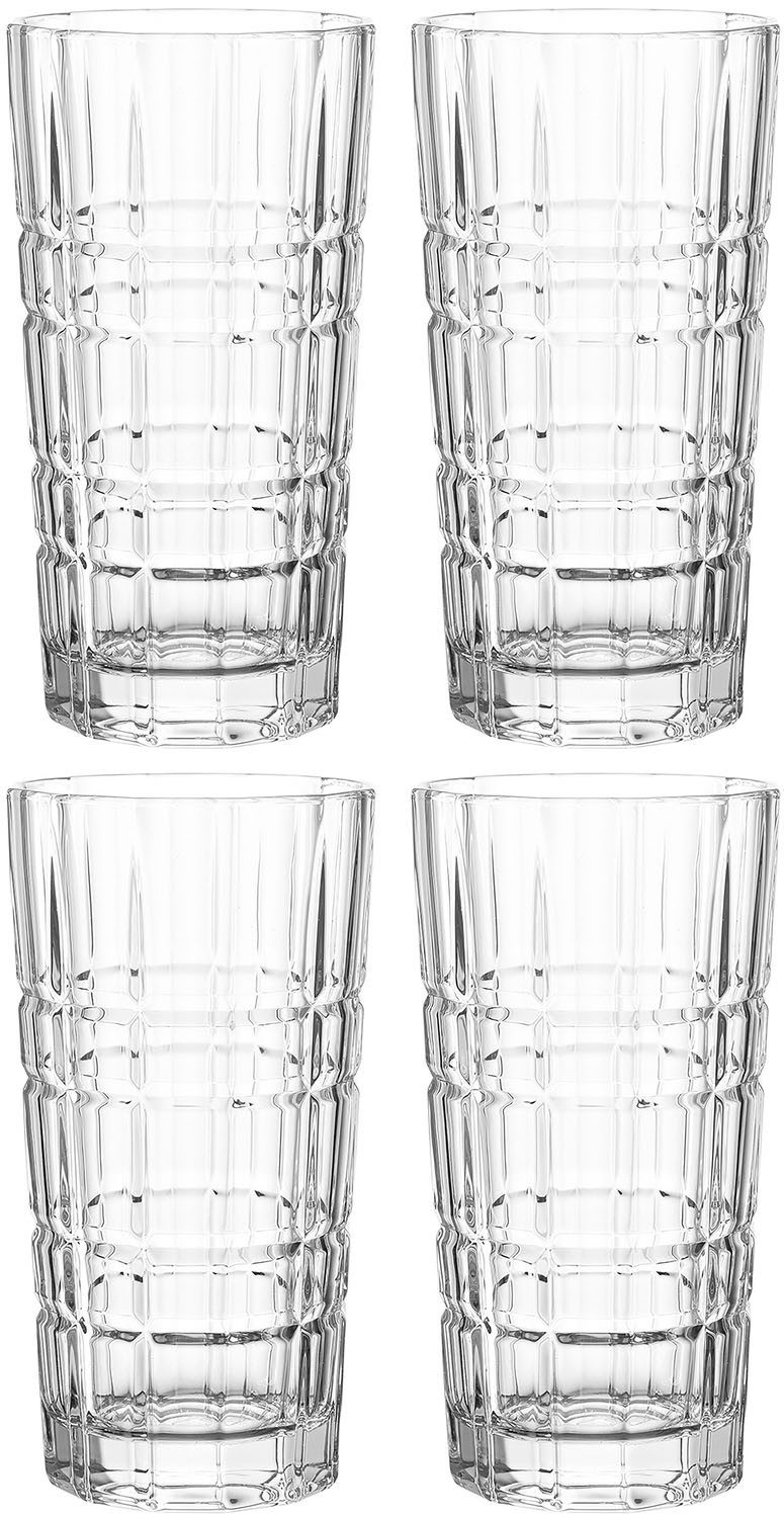 LEONARDO Longdrinkglas SPIRITII, Glas, 4-teilig