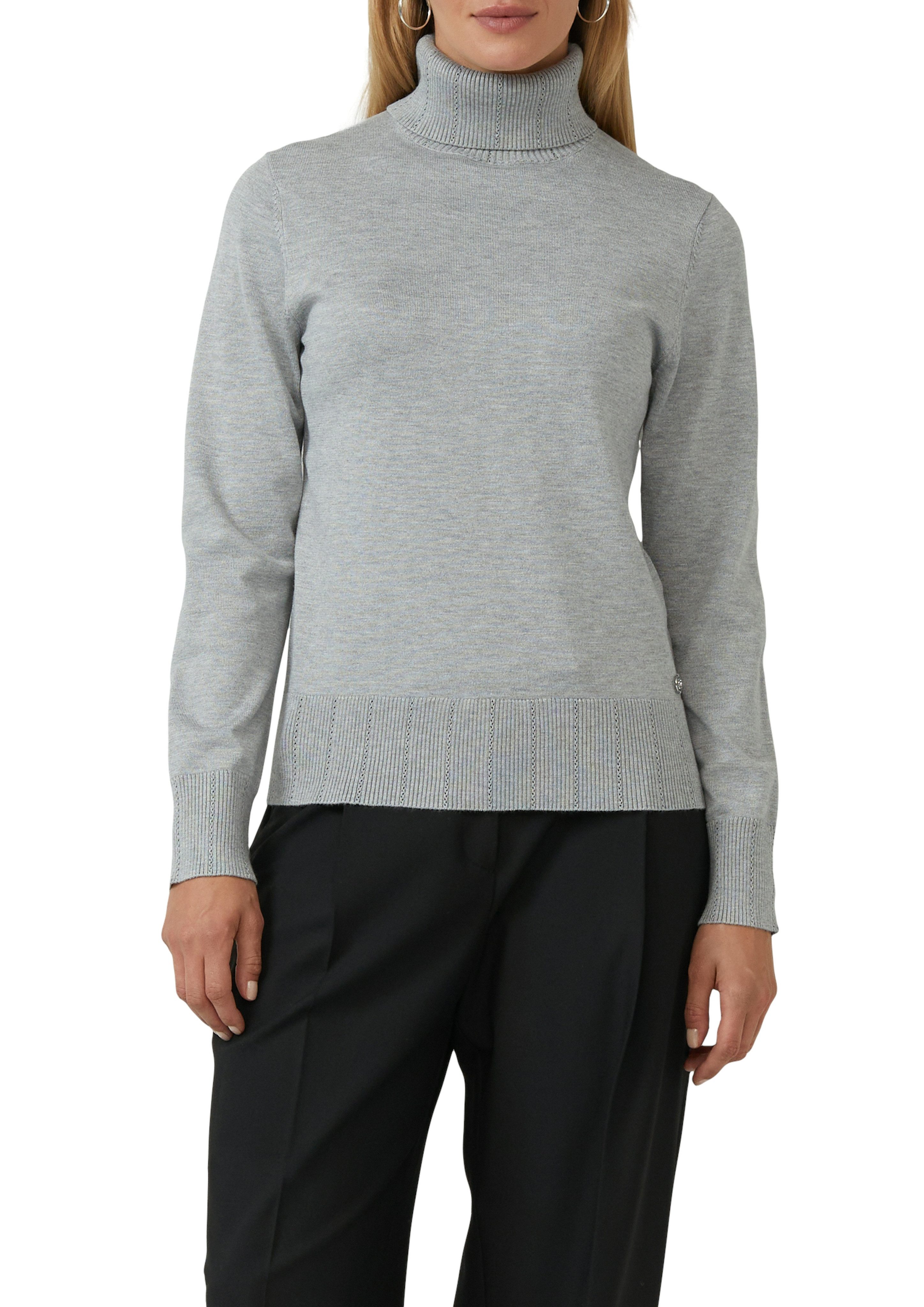 s.Oliver BLACK LABEL Strickpullover mit Rollkragen günstig online kaufen