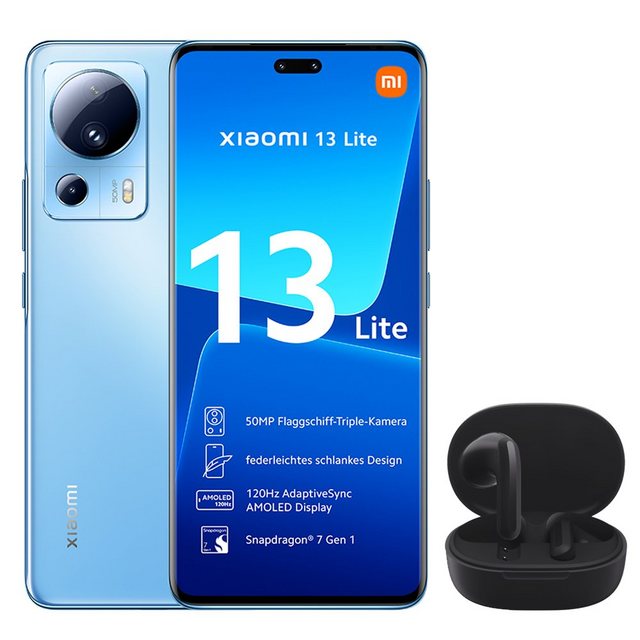 Xiaomi 13 Lite Smartphone In Ear Kopfhörer Handy (6.55 Zoll, 128 GB Speicherplatz, 50 MP Kamera)  - Onlineshop OTTO