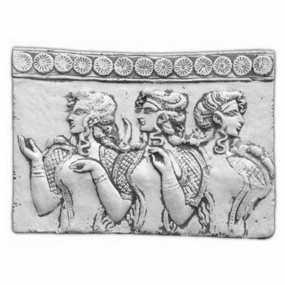 Xlmoebel Wandbild Relief aus Steinplatte mit asiatischem Motiv für Garten und Terrasse, Asiatisches Motiv, Hergestellt in Europa