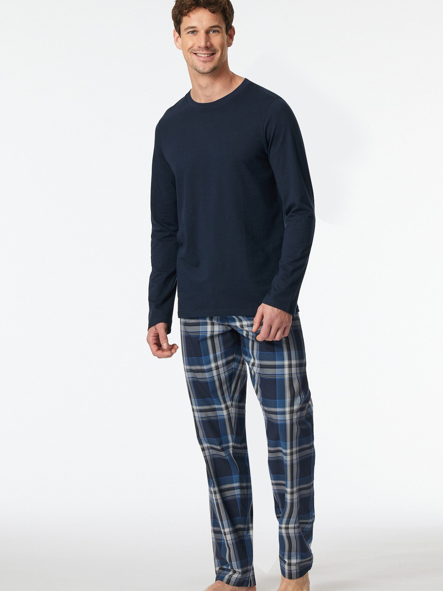 Schiesser Pyjamaoberteil Mix Relax schlaf-oberteil nachthemd günstig online kaufen