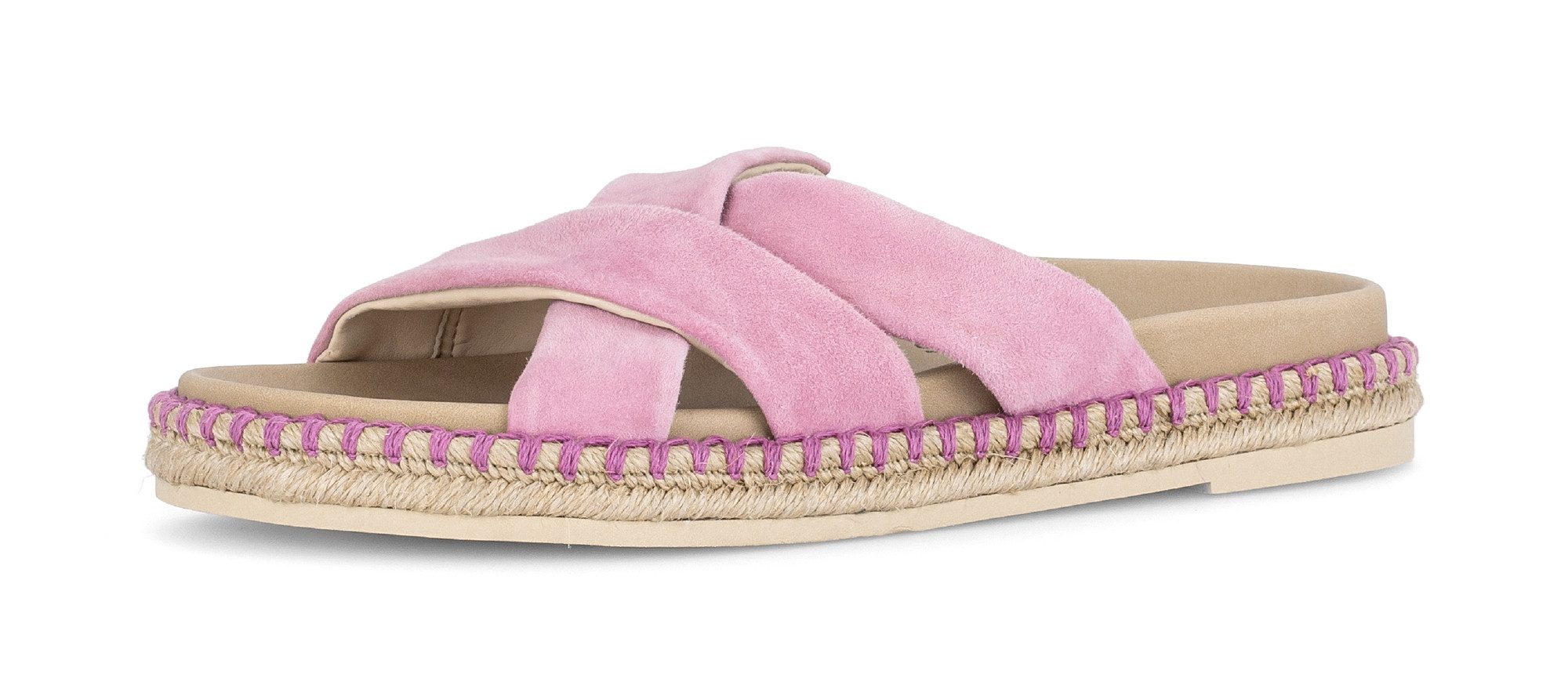 Gabor Pantolette Plateau, Sommerschuh, Schlupfschuh in modischer Optik