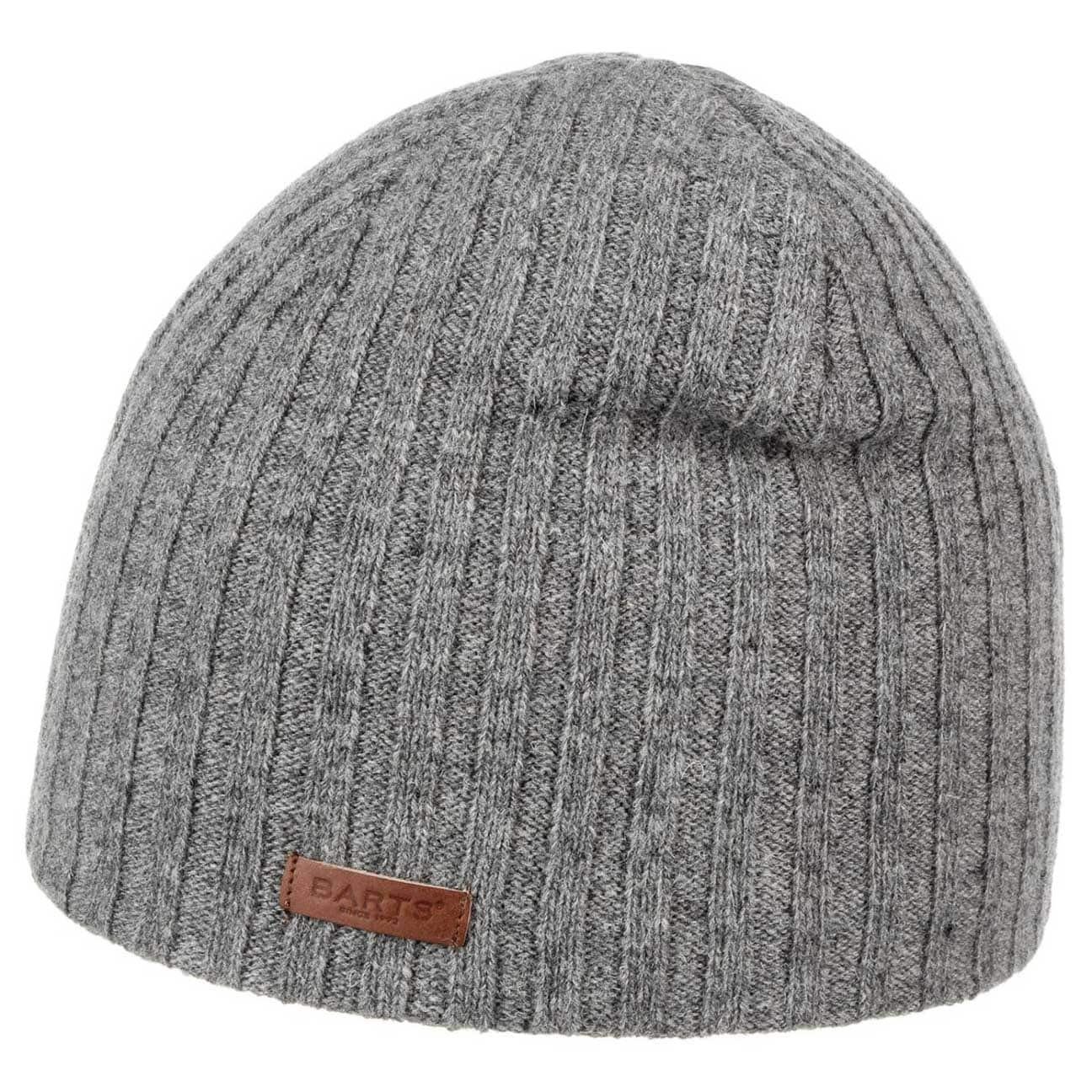 Barts Beanie (1-St) Strickmütze mit Futter grau