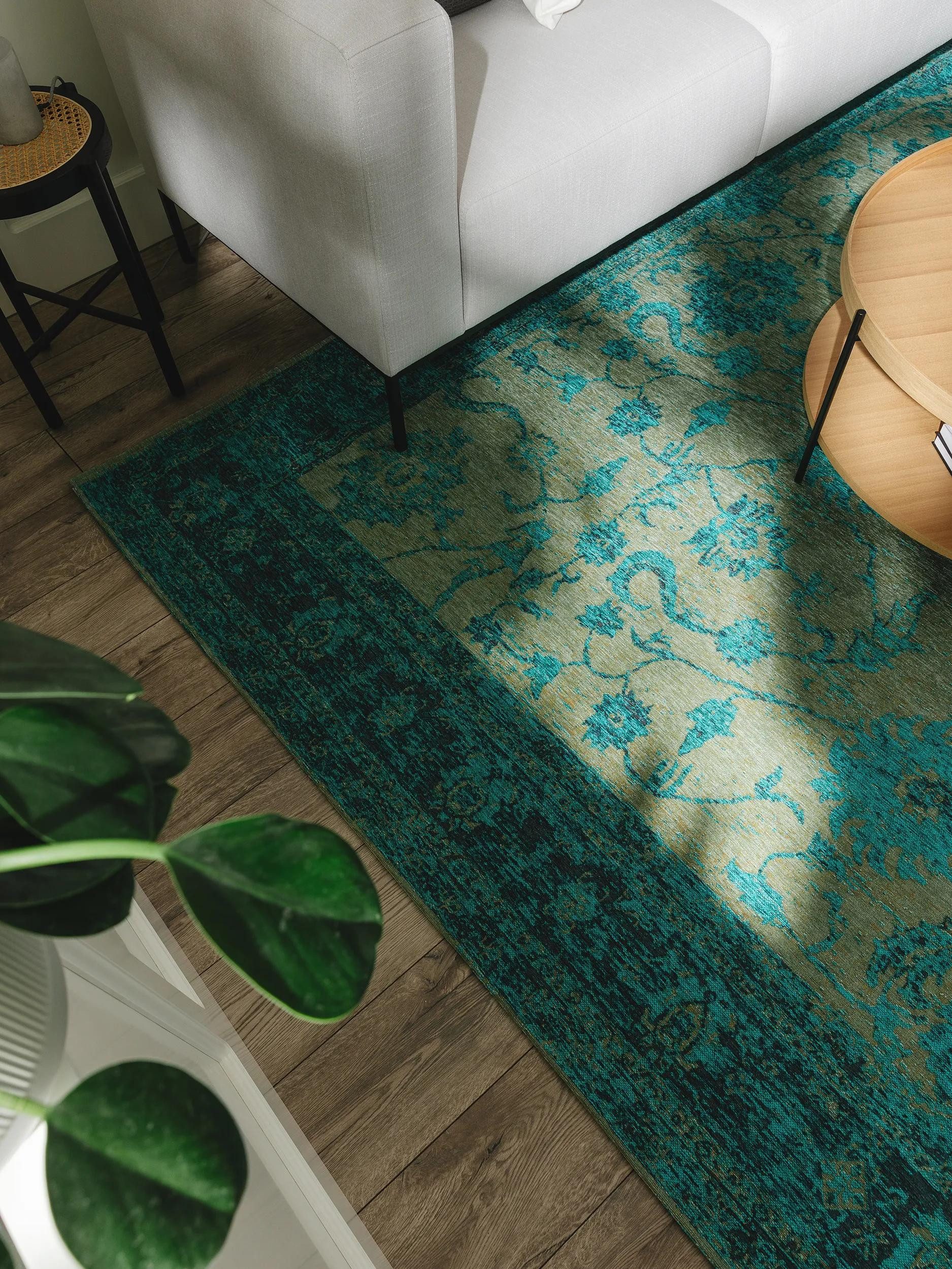 benuta Teppich Frencie, rechteckig, Höhe: 5 mm, Teppich Wohnzimmer, Schlafzimmer, Esszimmer, Flur, Kunstfaser, Cozy