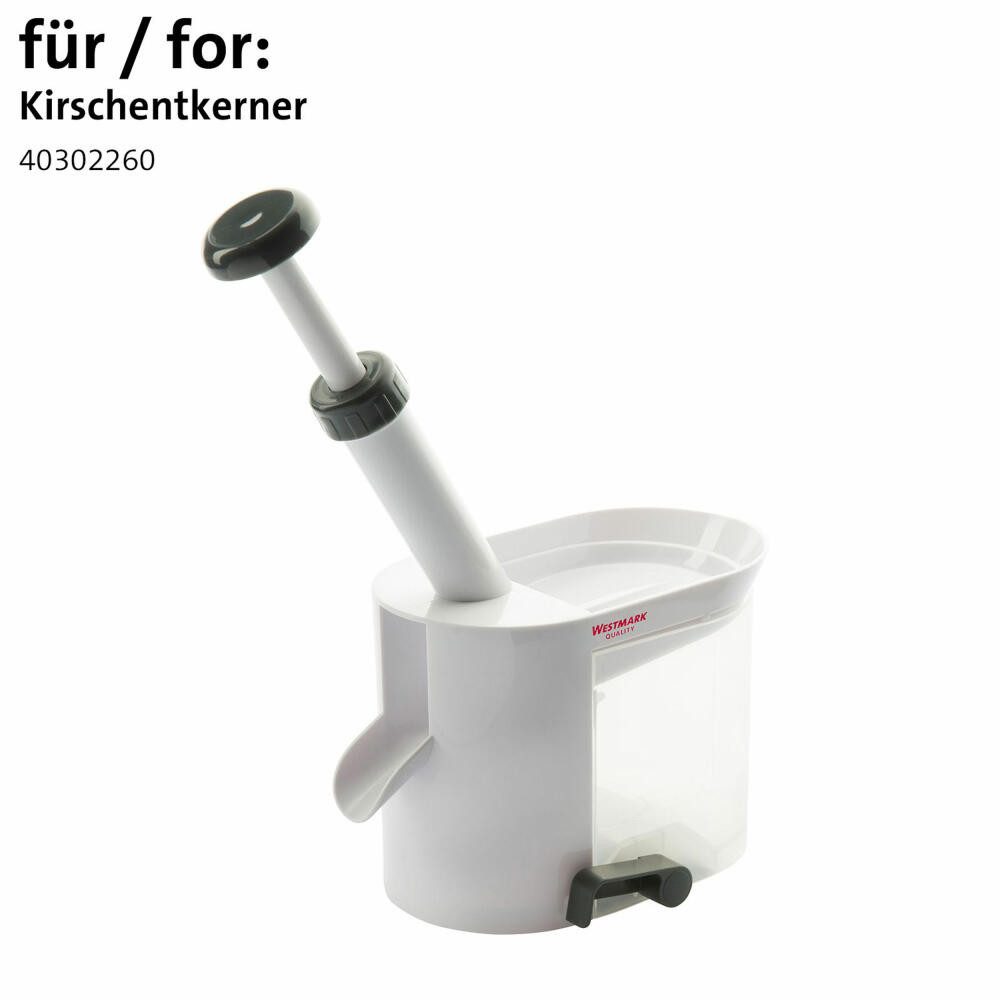 WESTMARK Entkerner Ersatzteilset für Kirschentkerner, 3 Abstreifplättchen, 1 Feder, PP, Stahl