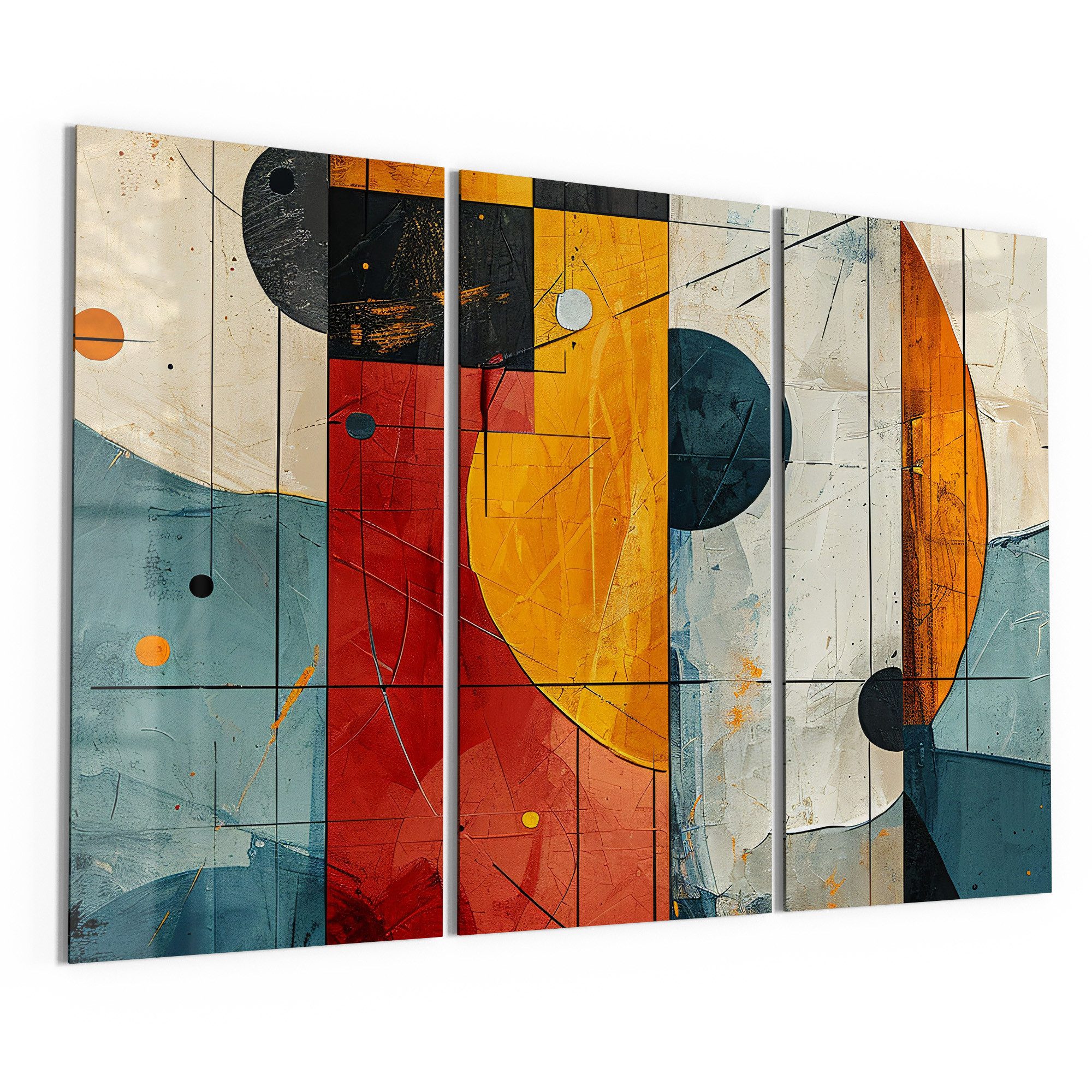 Tableau Verre DEQORI 'Corvette Verfolgungsjagd' - Déco Murale Moderne Effet 3D, Fabrication Allemande