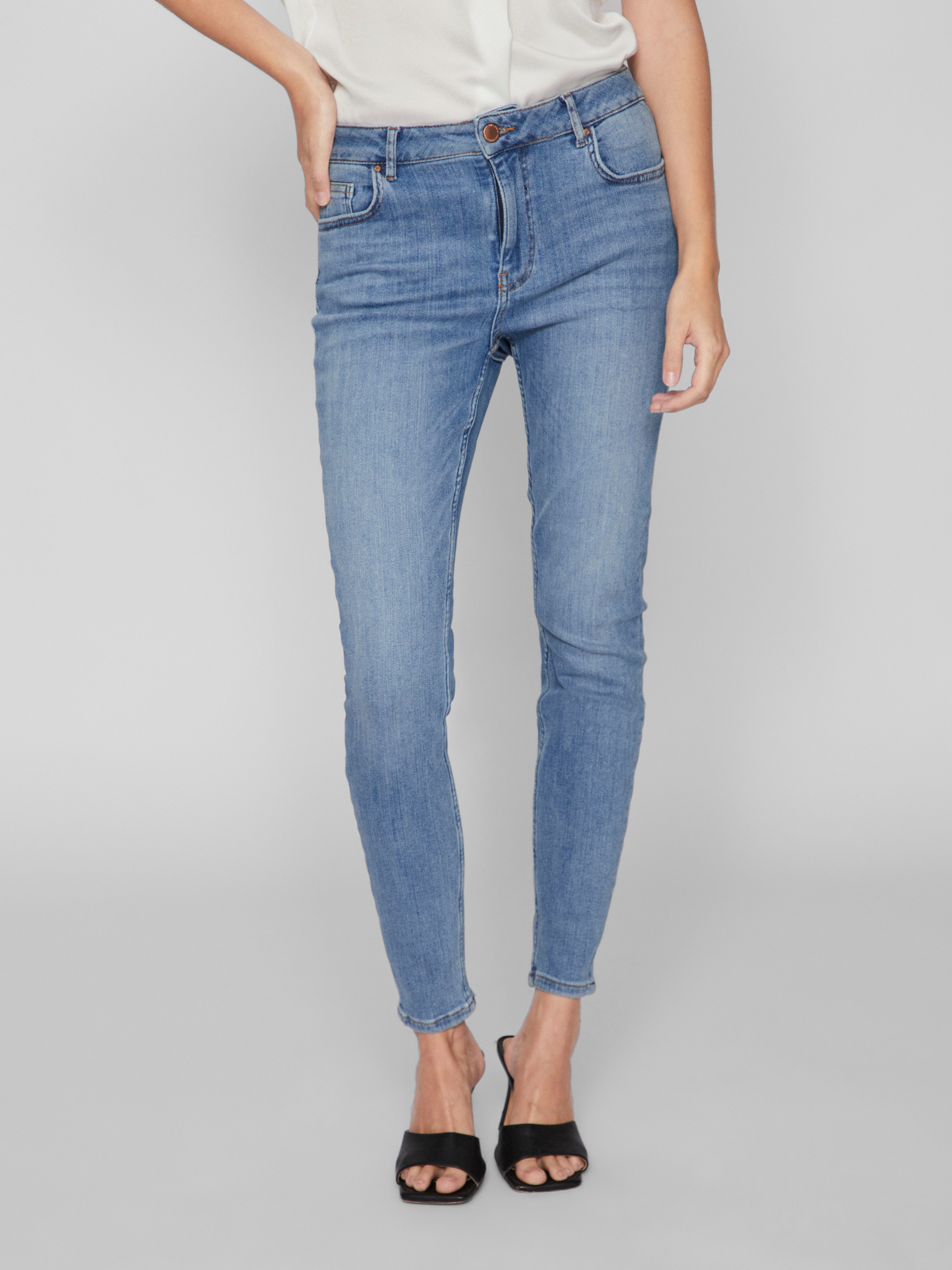 Vila Skinny-fit-Jeans VISARAH WU05 RW SKINNY günstig online kaufen