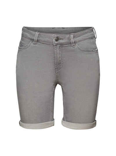 Esprit Jeansshorts Jeans-Shorts aus Bio-Baumwoll-Mix