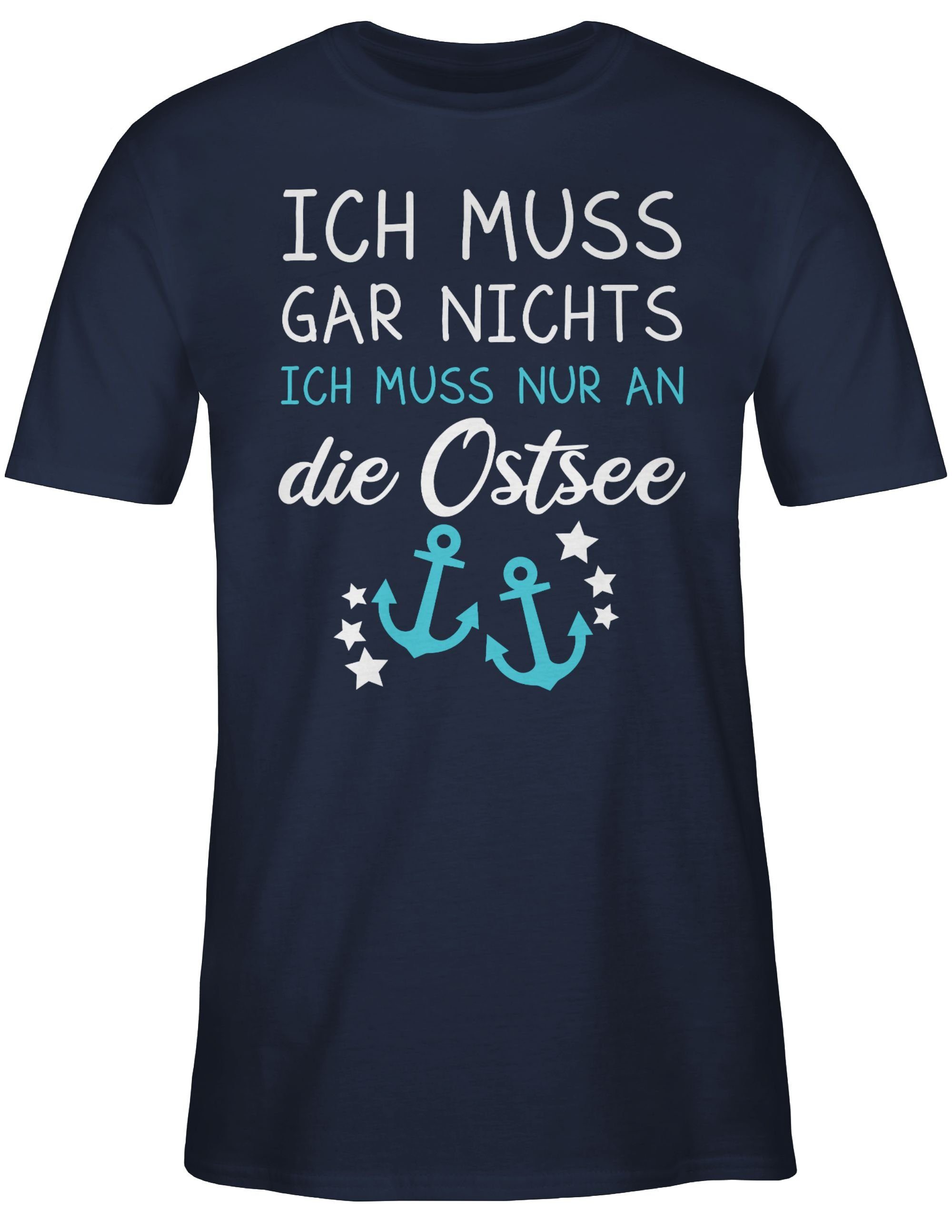 Shirtracer T-Shirt Ich muss gar nichts günstig online kaufen