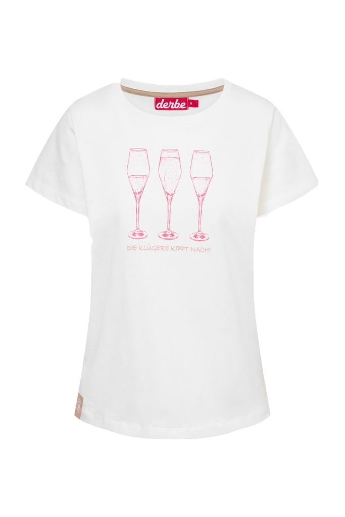 Derbe Print-Shirt Die Klügere (1-tlg) günstig online kaufen
