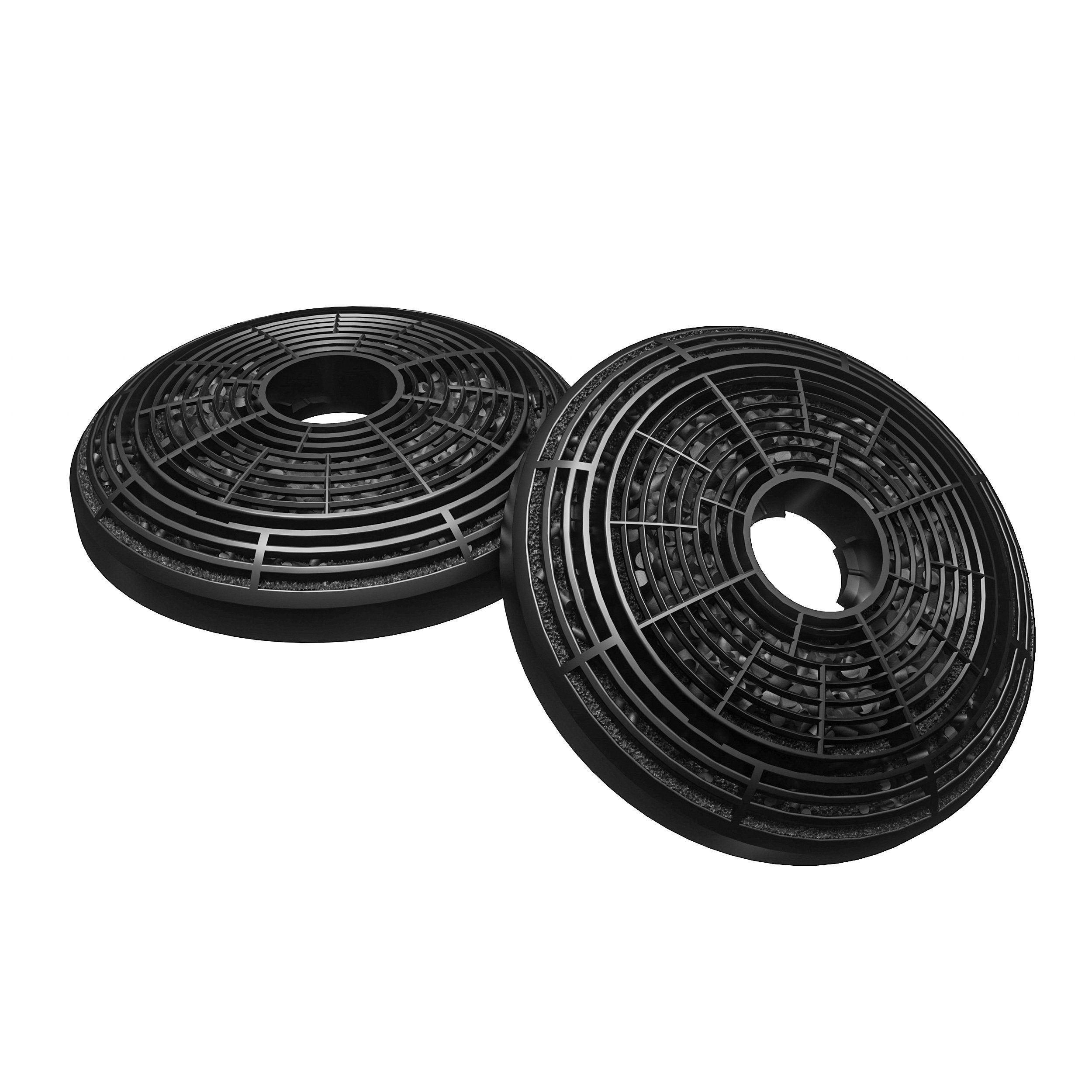 CIARRA Aktivkohlefilter CBCF002X2, Zubehör für CBCB6736C/CBCS6906D/ CBCB6201/CBCS6201/CBCB9201/CBCS9201 usw., Original 2 Stk.