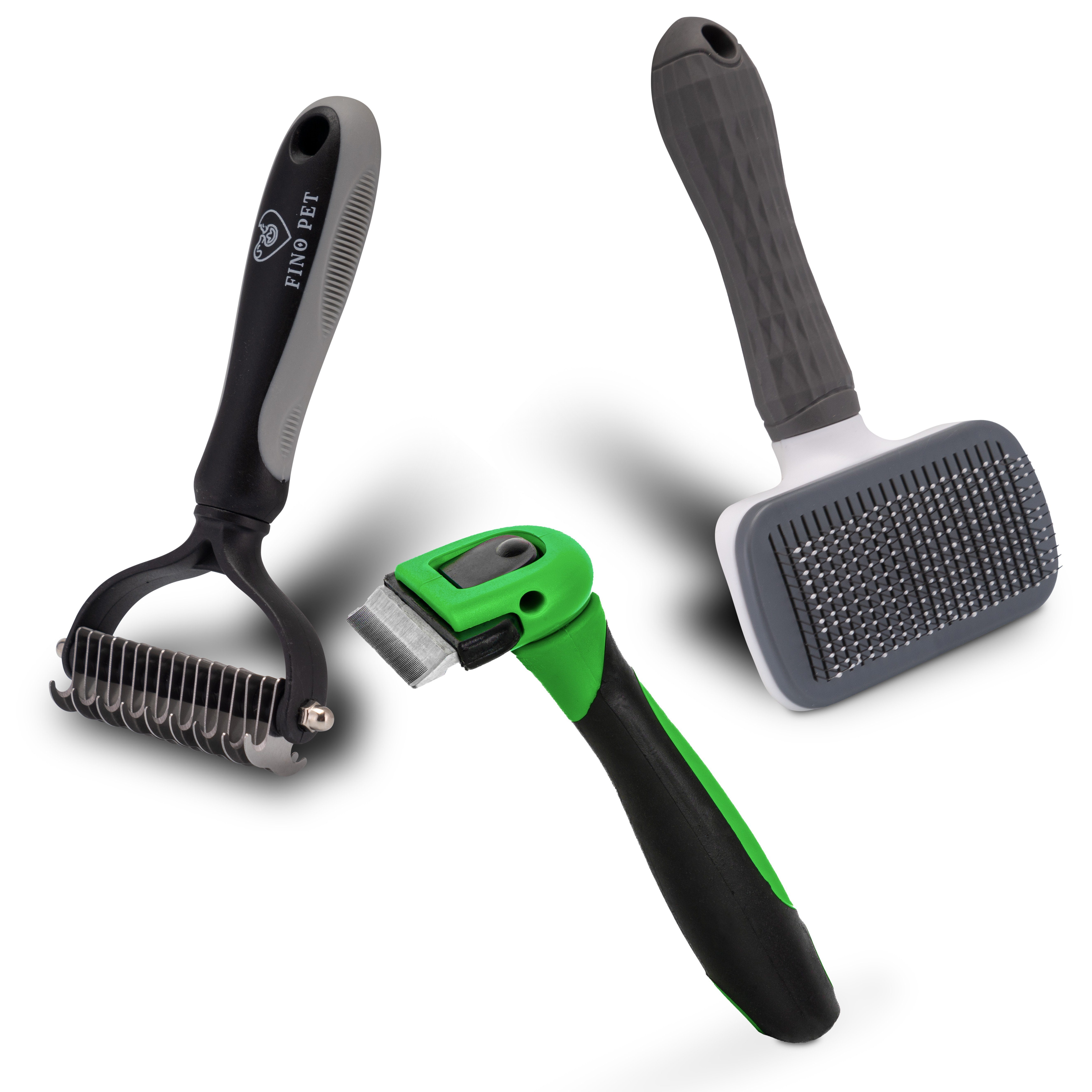 FinoPet Fellbürste FinoPet Aktions-Set mit Hundebürsten/Katzenbürsten ...