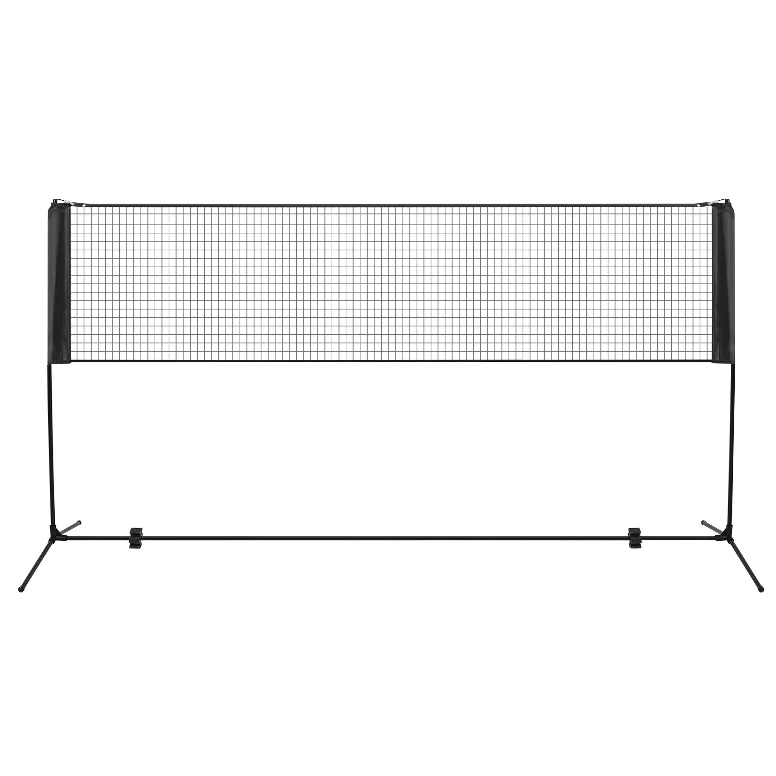 COSTWAY Badmintonnetz Federballnetz Volleyballnetz, höhenverstellbar