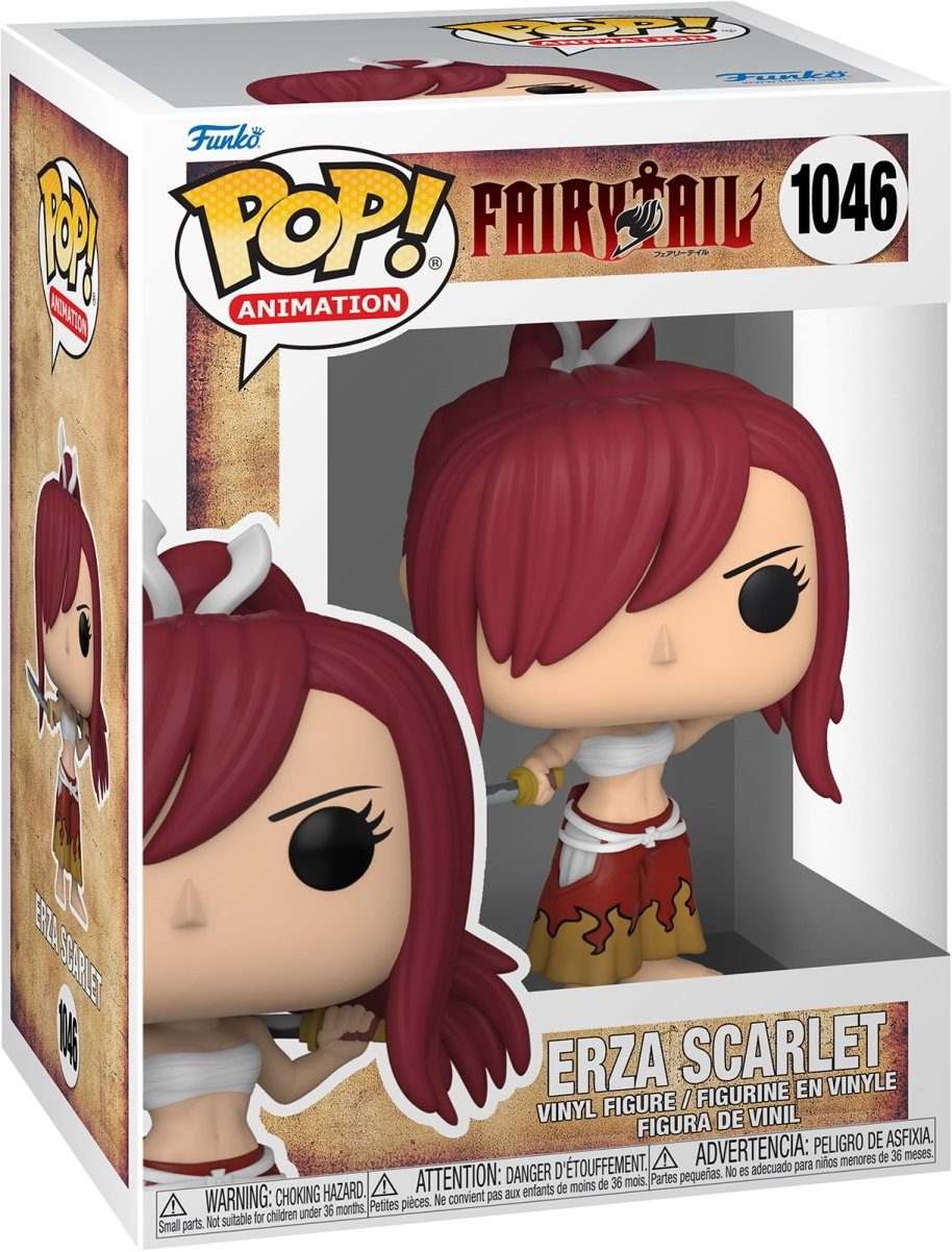 Funko Spielfigur Fairy Tail - Erza Scarlet 1046 Pop!