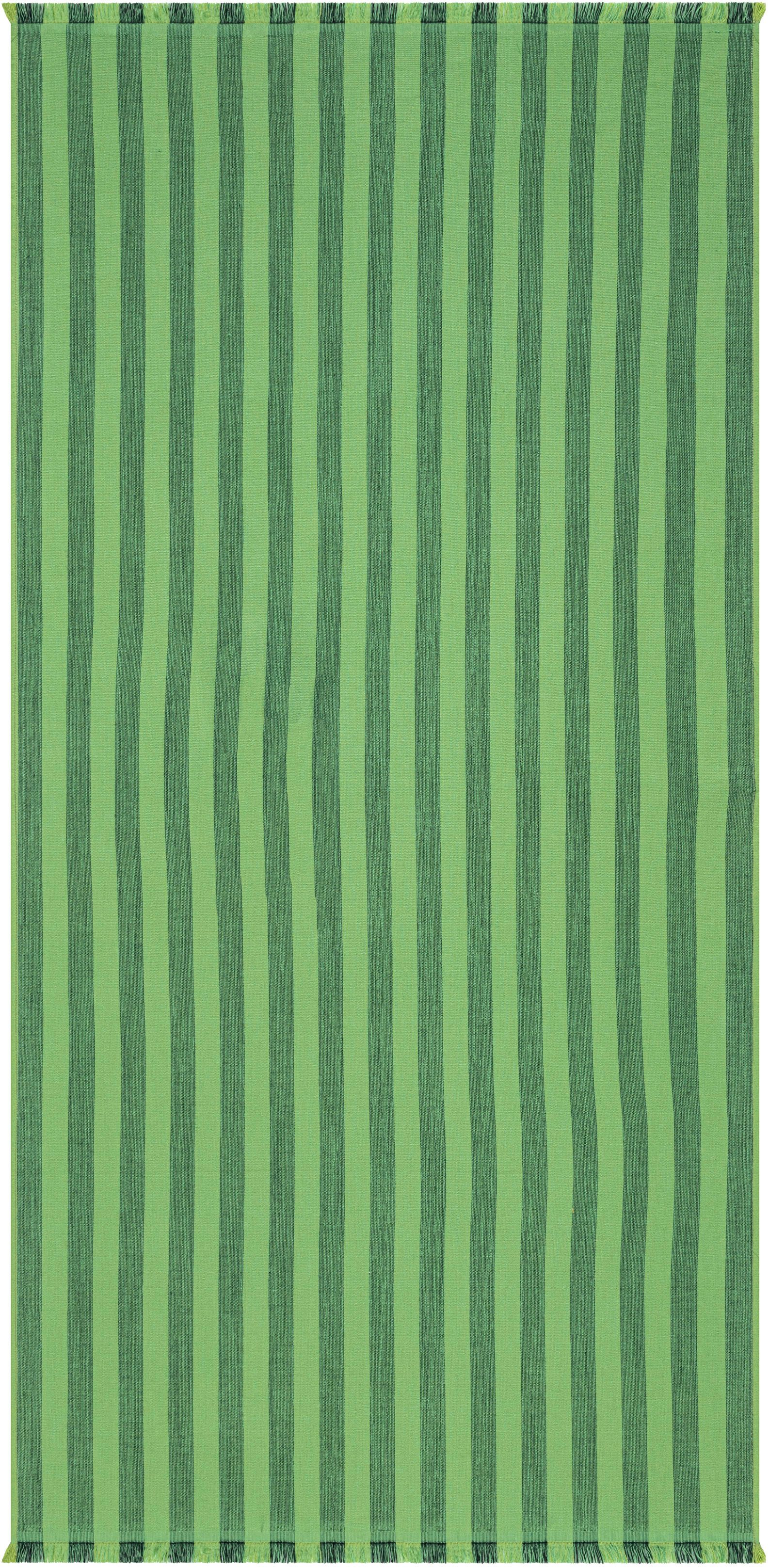 Egeria Strandtuch Pestemal, gewebte Ware (1-St), 80x180 cm, mit Fransen
