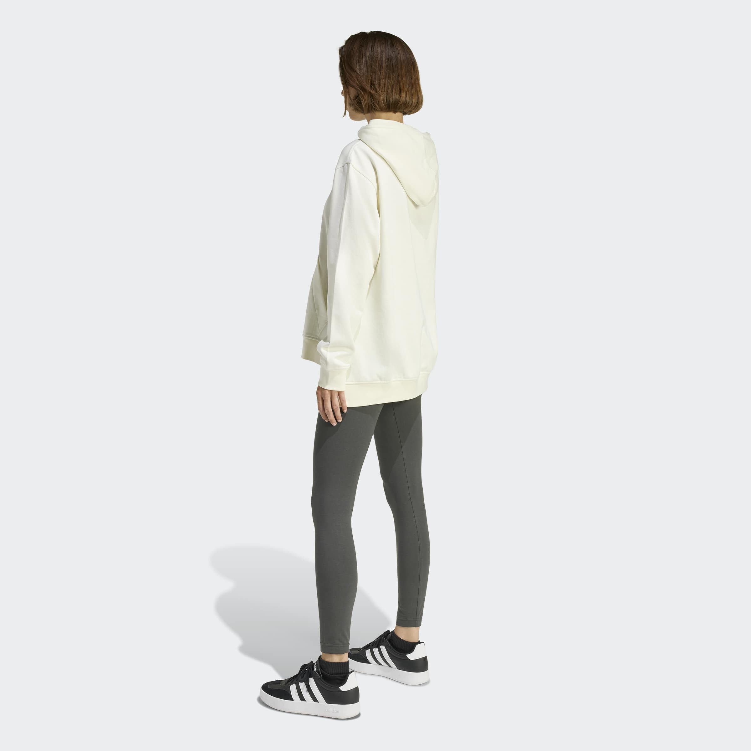 adidas Sportswear Trainingsanzug W LEISURE TS (2-tlg), zweiteiliges Set, für Erwachsene, aus Baumwolle