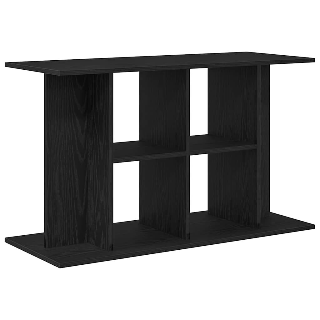 vidaXL Aquariumunterschrank Aquariumständer Schwarze Eiche 100 x 40 x 60 cm Holzwerkstoff