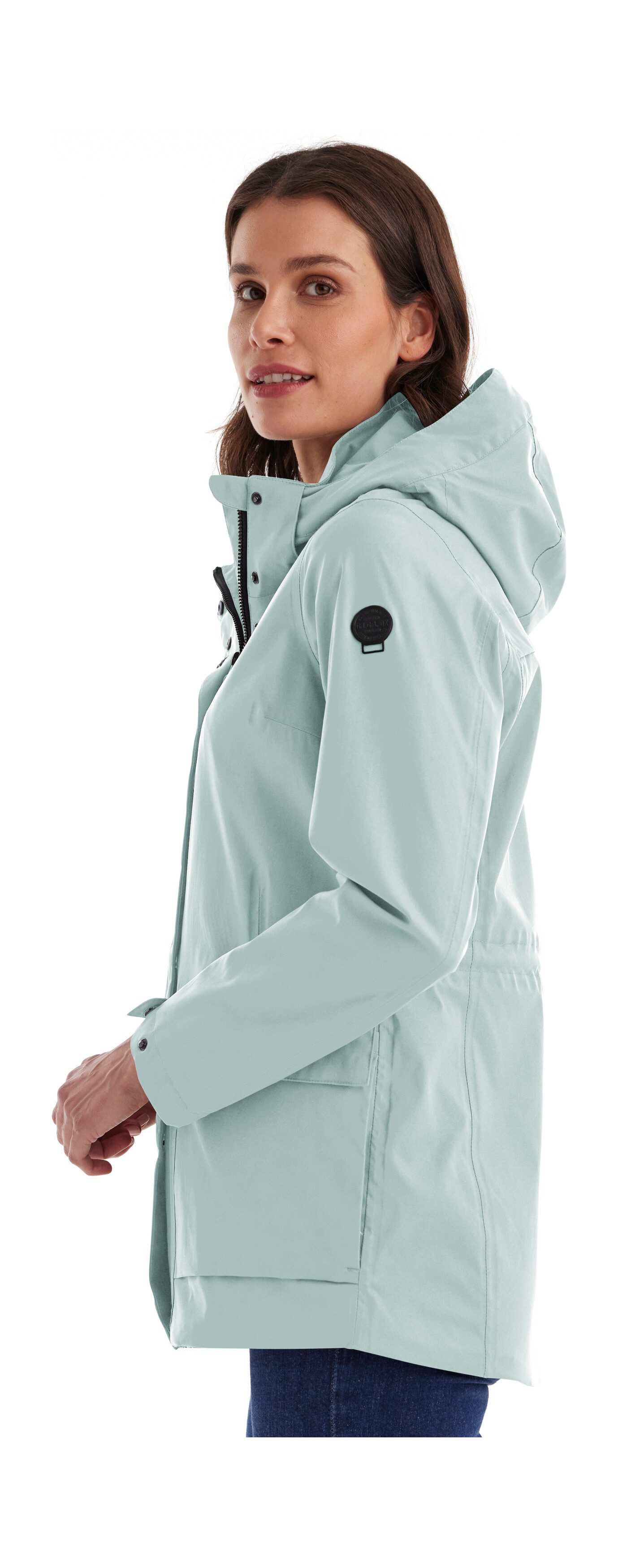 G.I.G.A. DX by killtec Funktionsjacke GS 54 WMN JCKT Wasserdicht, atmungsaktiv, recycelte Materialien, abnehmbare Kapuze