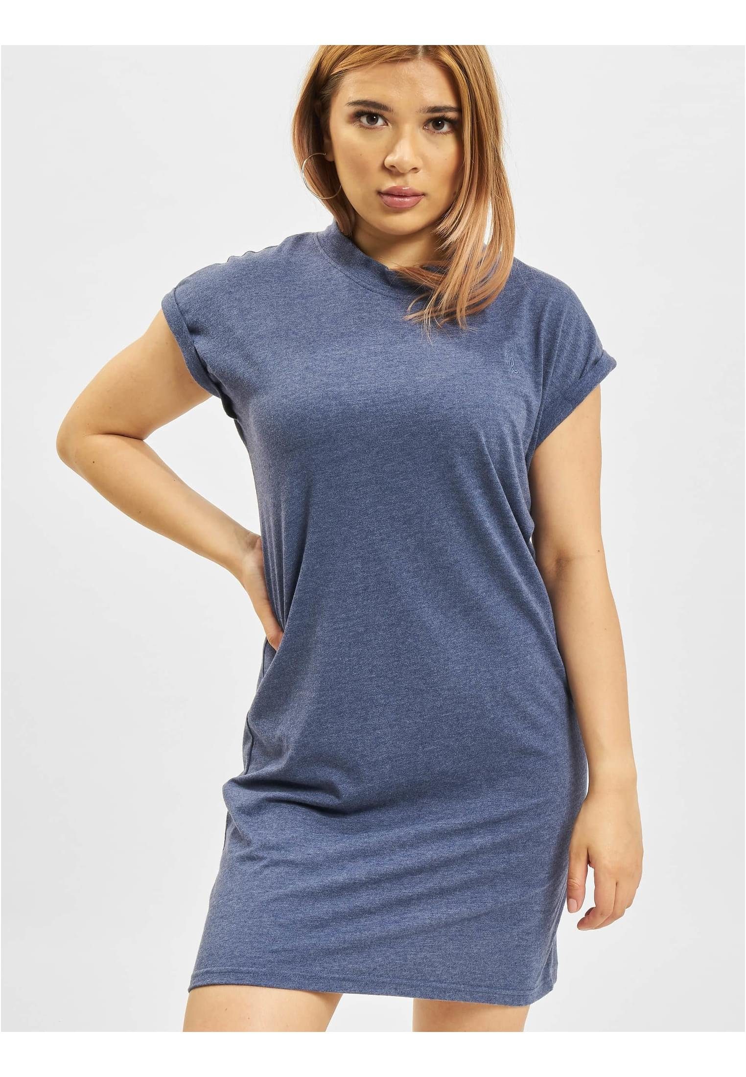 Just Rhyse Jerseykleid Damen Vosburg T-Shirt Dress (1-tlg) indigo