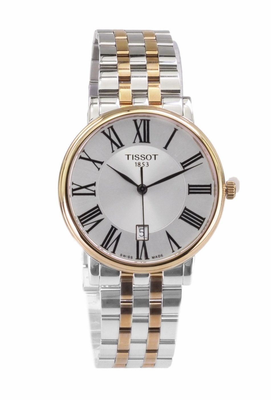Tissot Quarzuhr Tissot Herren Quarz Uhr Carson T1224102203300, (Schwarz)