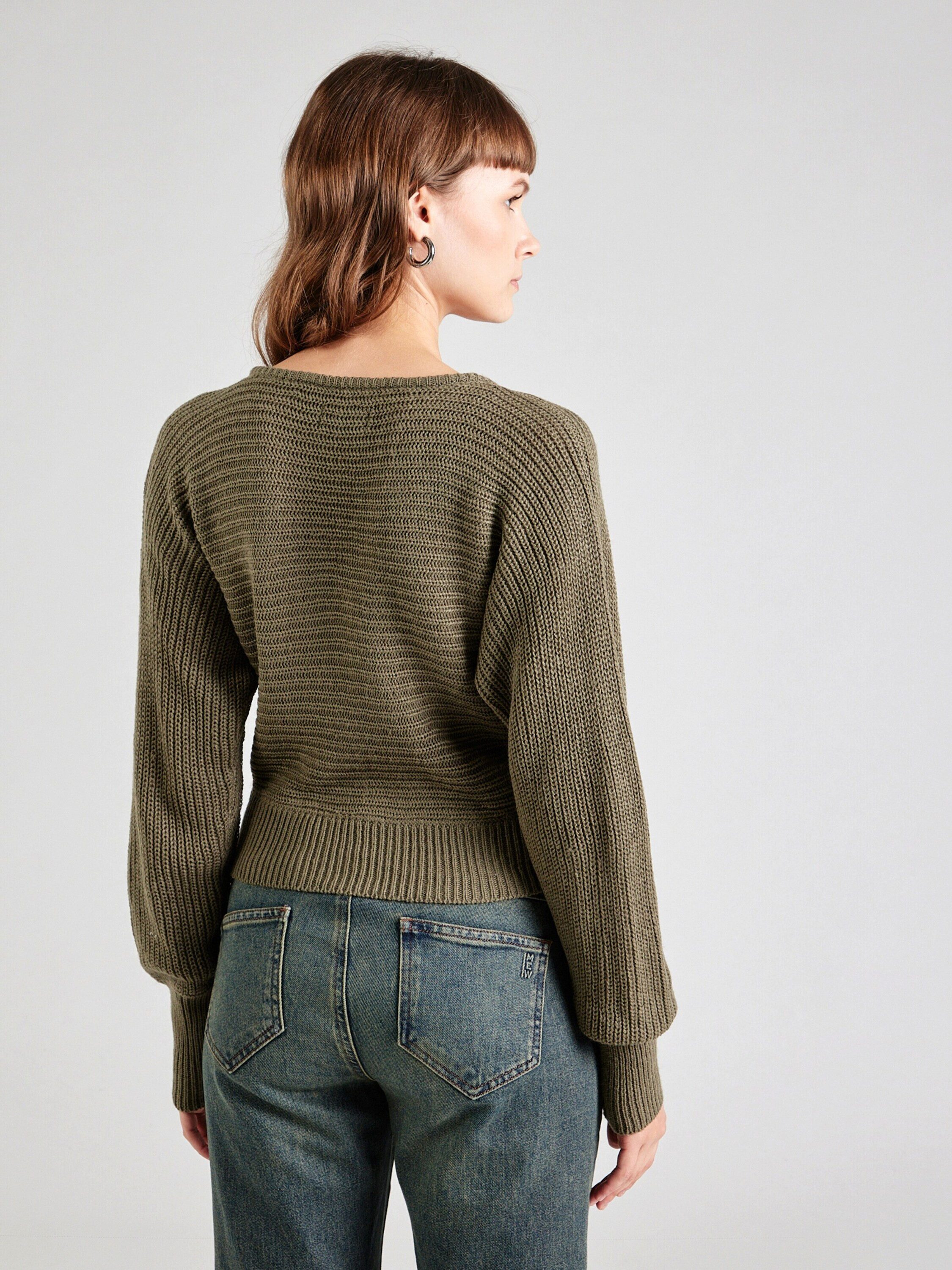 ONLY Strickpullover ONLNINA (1-tlg) Wickel-Design günstig online kaufen