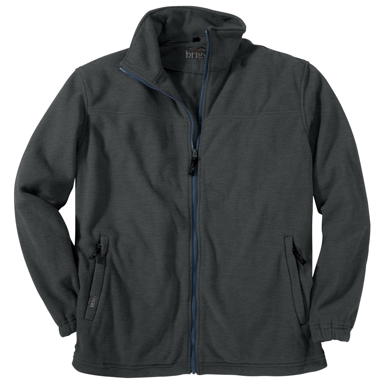 Brigg Fleecejacke Brigg Fleecejacke Übergröße anthrazit günstig online kaufen