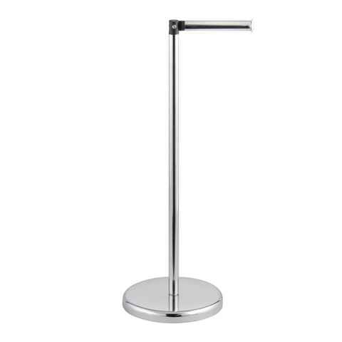 bremermann Toilettenpapierhalter Stand-WC-Rollenhalter 2in1, Ersatzrollenhalter (4 Rollen), verchromt