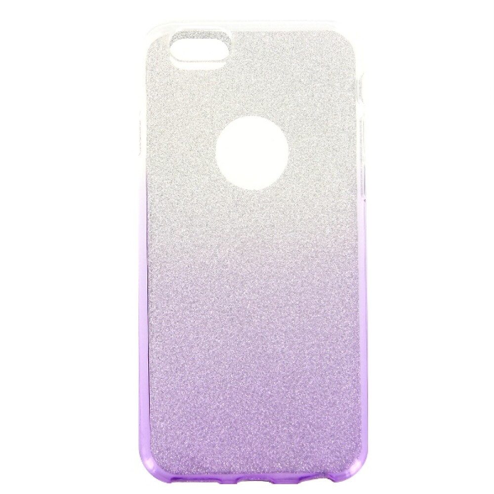 Handytasche TPU Handyhülle für iPhone 6 6S Violett Schutz Tasche (Bumper)