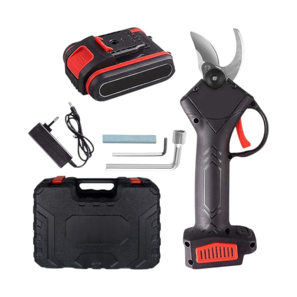 VERK GROUP Gartenschere Elektrische Gartenschere 21V mit Akku Astschere 25–30 mm A73-2302-56