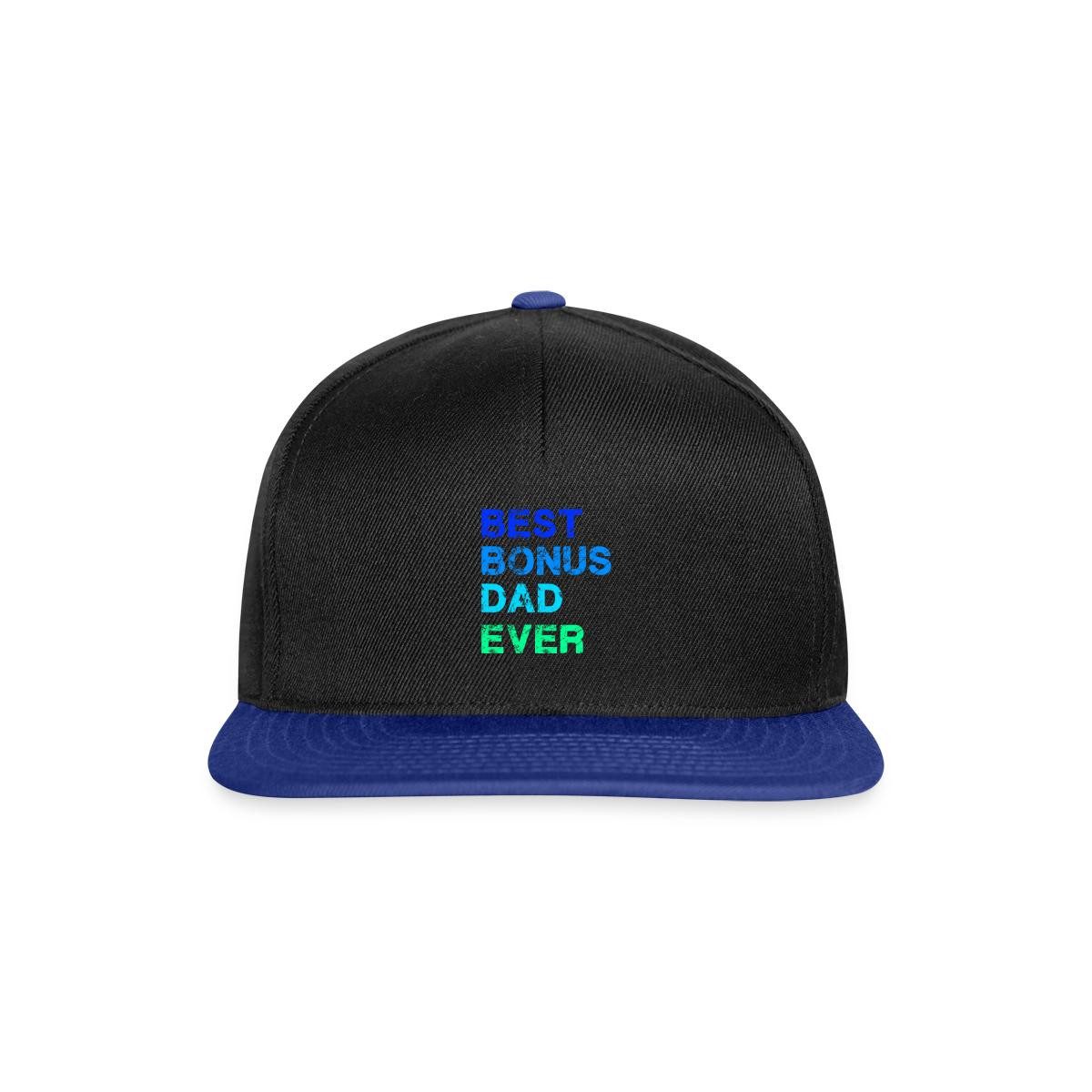 Spreadshirt Snapback Cap Best Bonus Dad Ever Snapback Cap (1-St)
