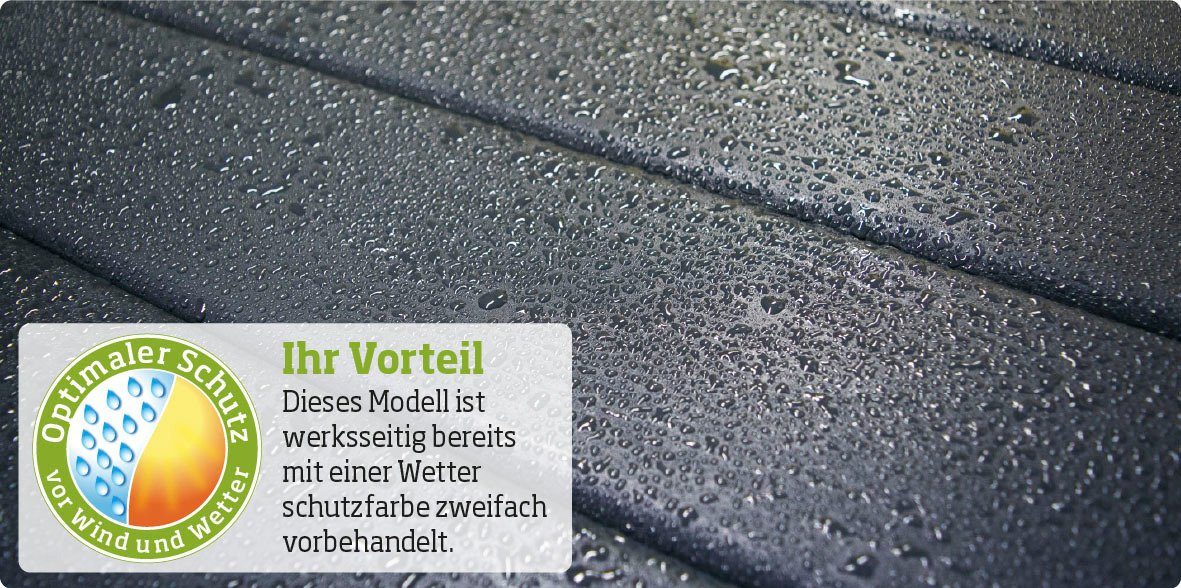 weka Gartenhaus, BxT: 280x229 cm, stabil...